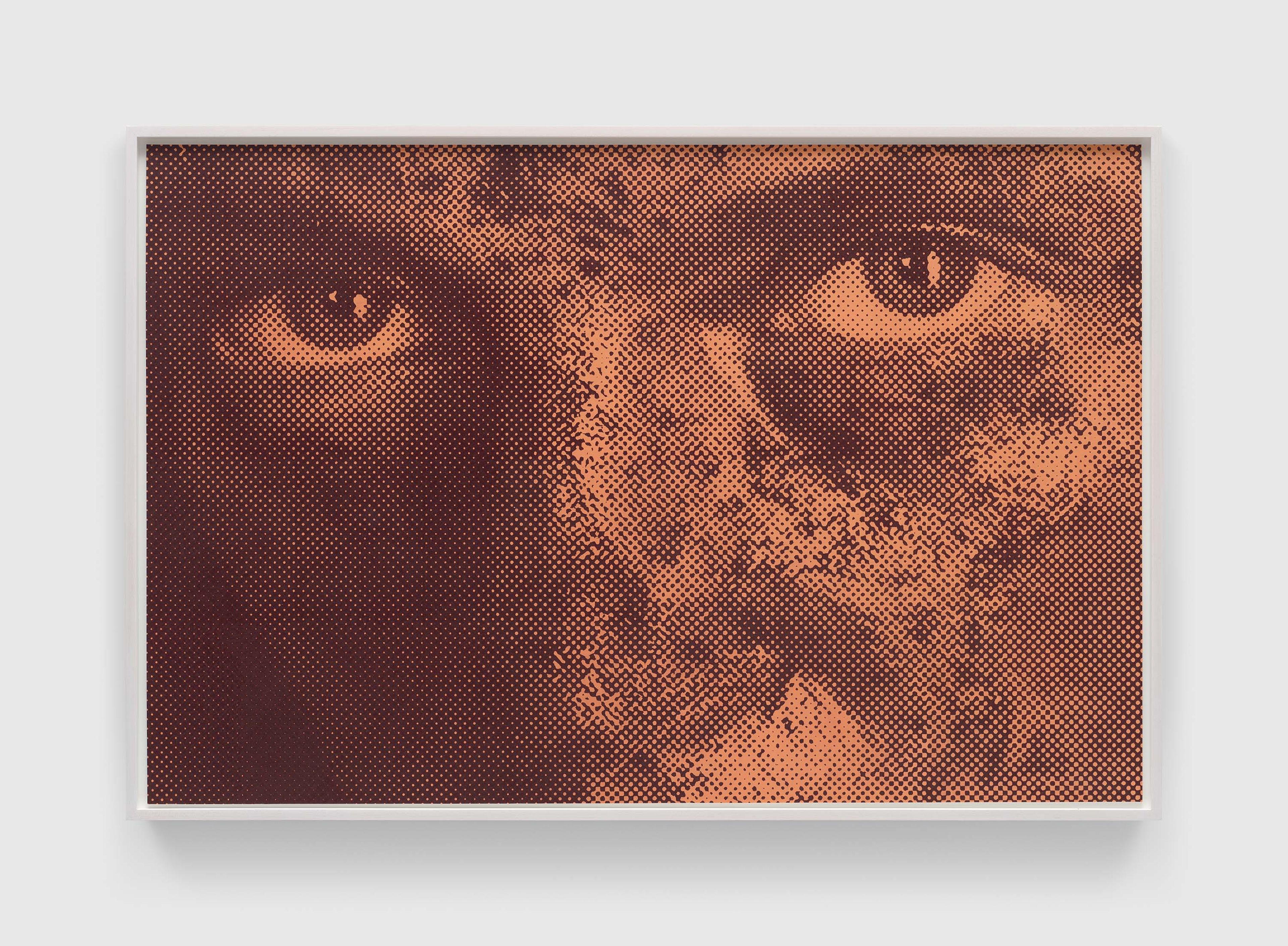 A painting by Andrew Brischler, titled Self-Portrait (as The Bride), dated 2025.