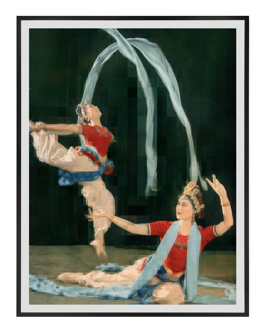 A photograph by Thomas Ruff titled tableau chinois_04, dated 2019.