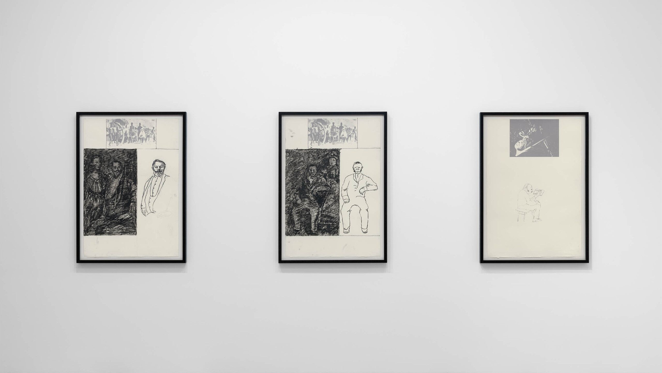 Installation view, Juan Muñoz: Seven Rooms, David Zwirner, New York, dated 2022