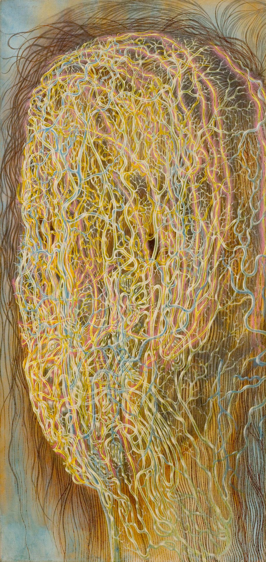 A painting by Pavel Tchelitchew, titled Portrait of Fidelma, circa 1947.