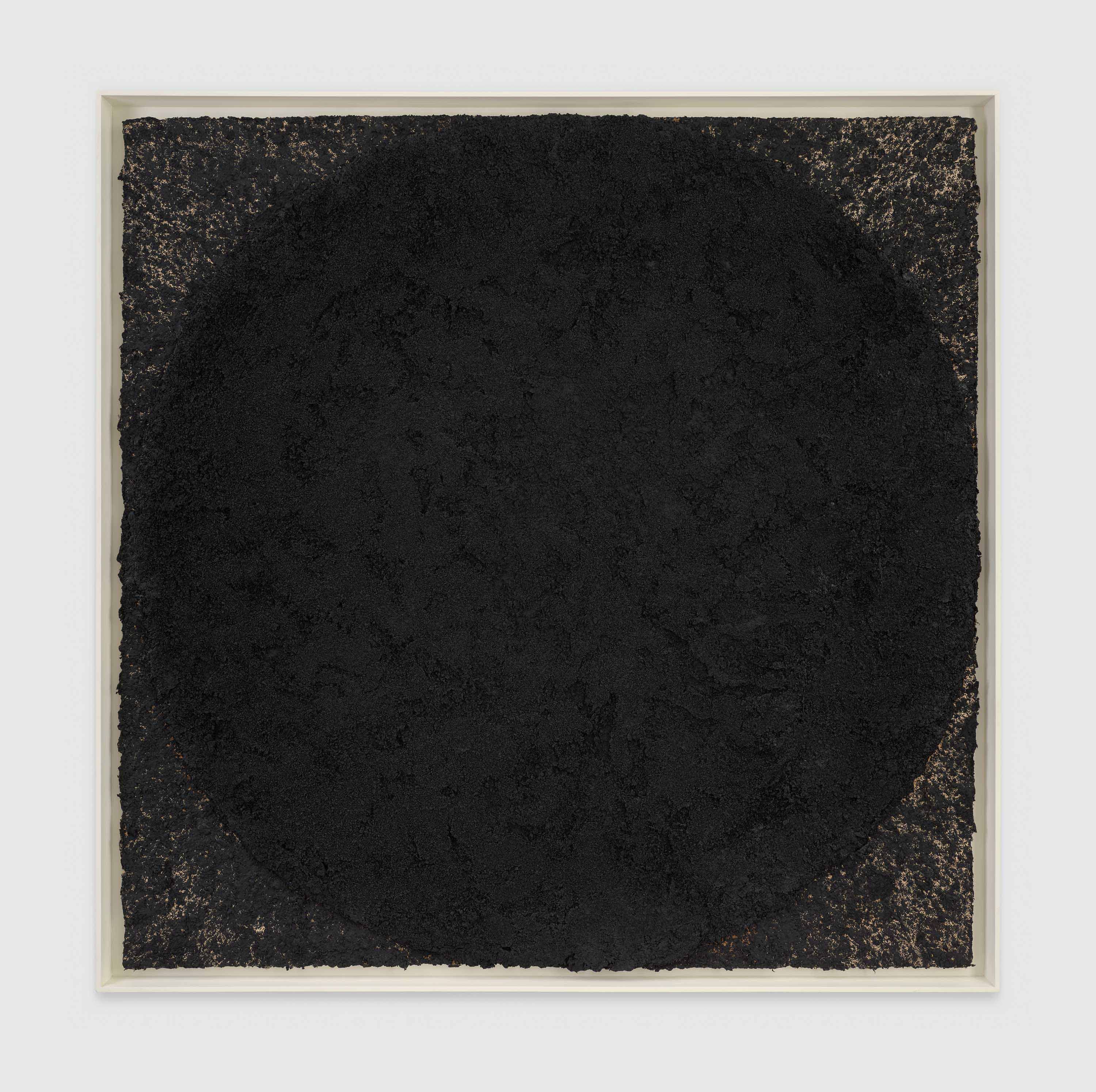 A work on paper by Richard Serra, titled Cheever, dated 2009.