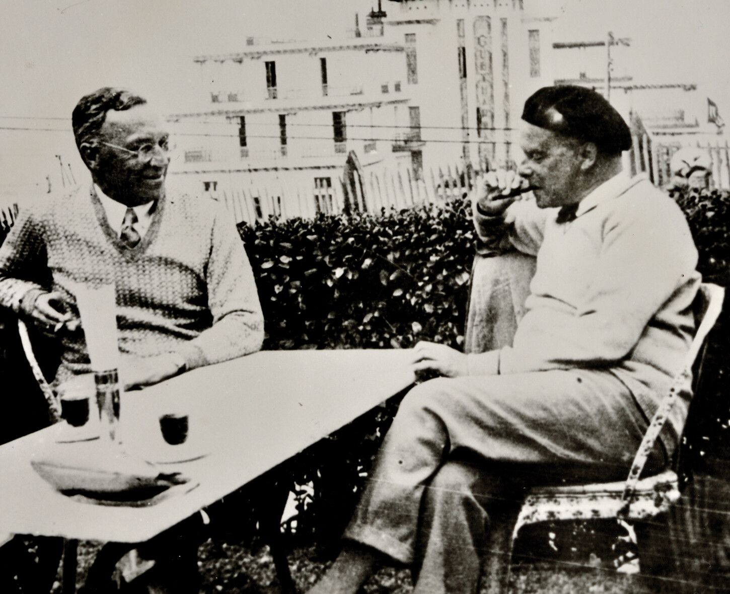 Paul Klee and Wassily Kandinsky, August 1929. Photo: Nina Kandinsky
