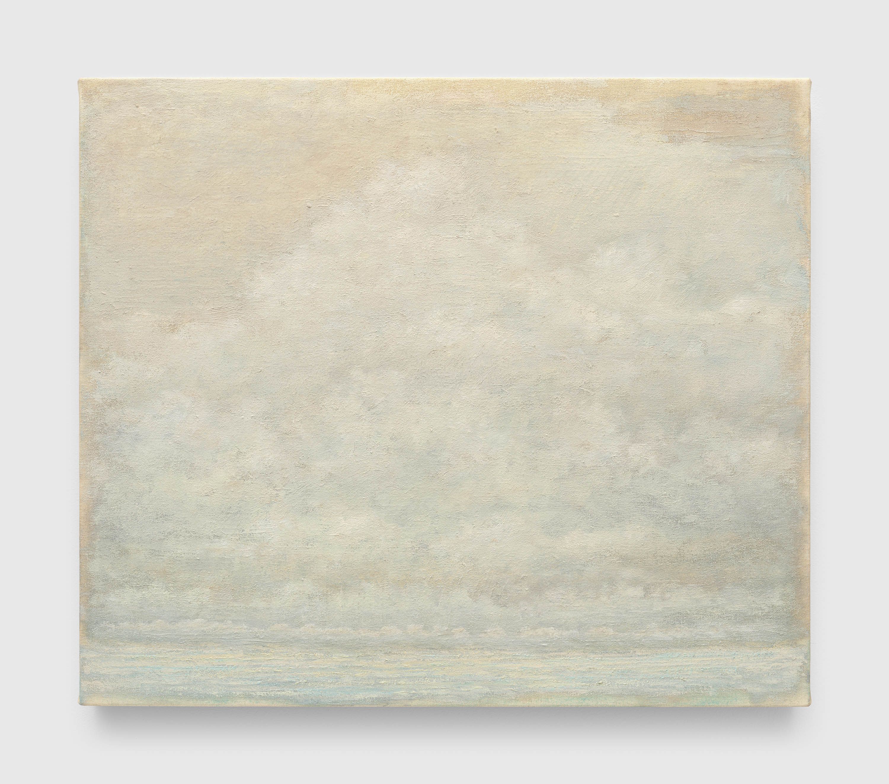 A painting by Lucas Arruda, called Untitled (from the Deserto-Modelo series), dated 2024.