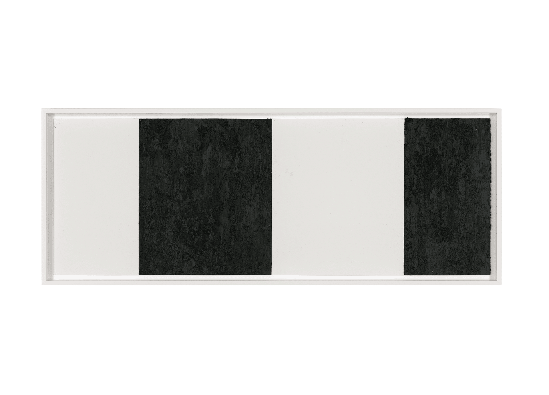 A drawing by Richard Serra, titled Cape Breton Horizontal Reversal #4, dated 2014.