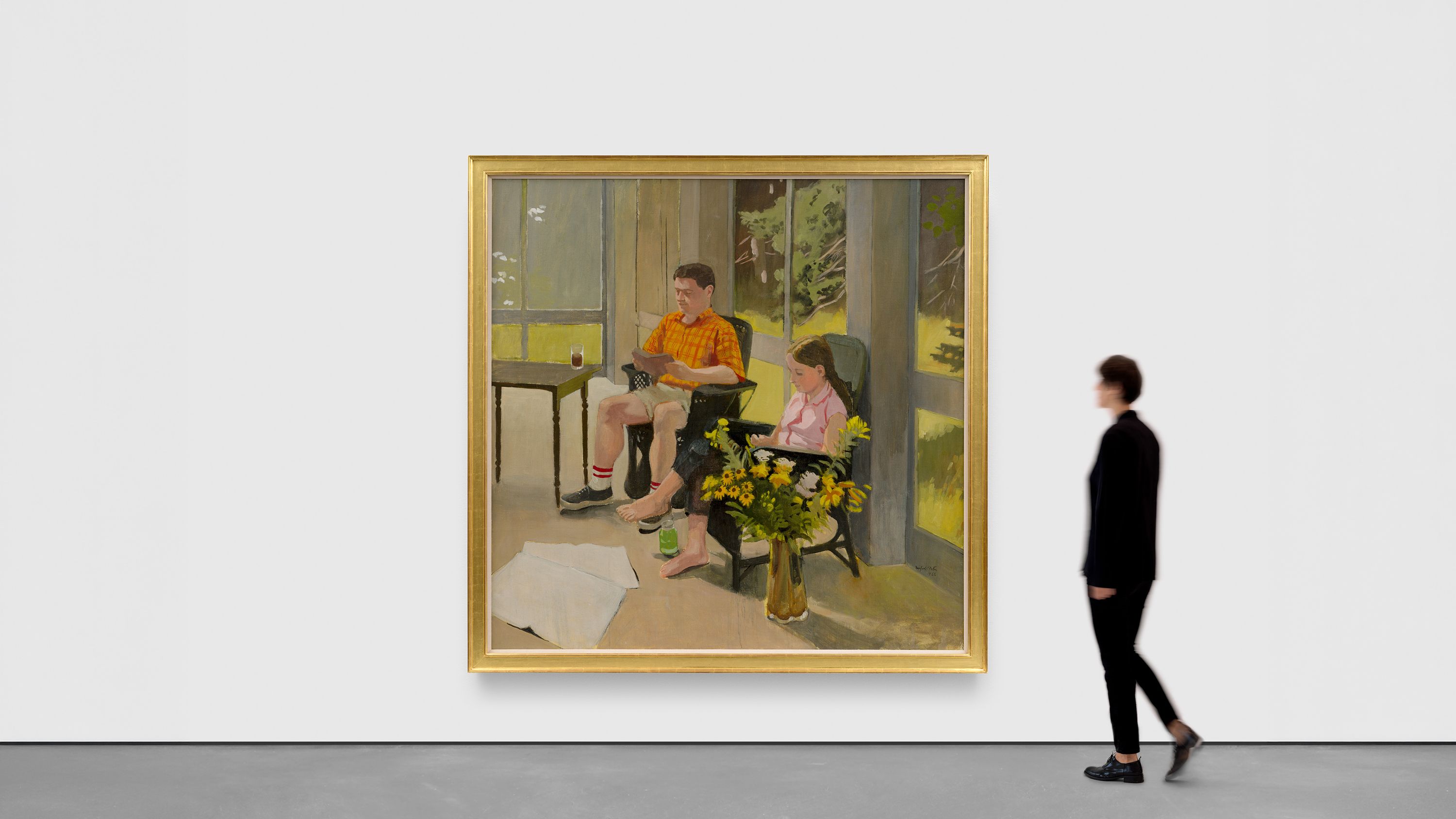 Exceptional Works: Fairfield Porter | Iced Coffee, 1966 | David