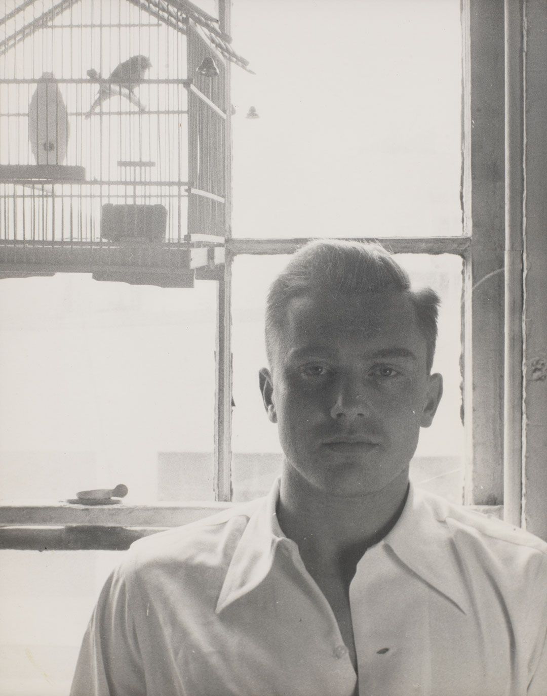 A gelatin silver print by George Platt Lynes, titled Portrait of Jensen Yow, circa 1951.