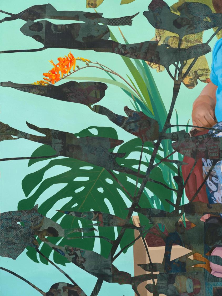 Njideka Akunyili Crosby: Still You Bloom in This Land of No Gardens ...