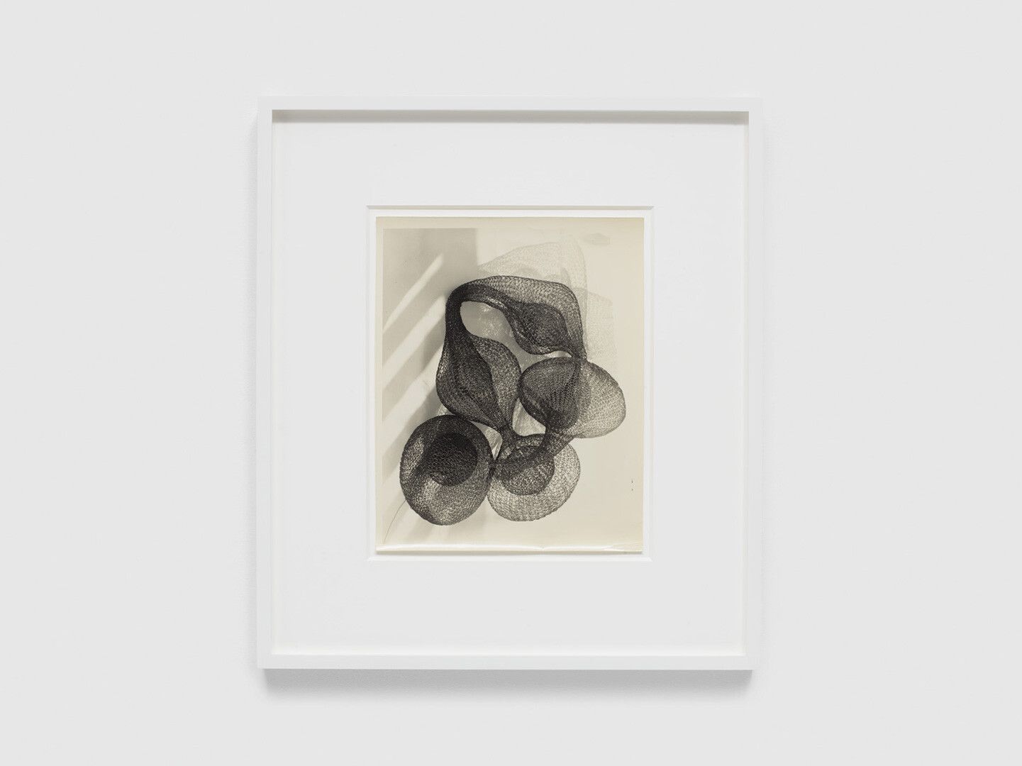 A gelatin silver print by Imogen Cunningham, titled Ruth Asawa Sculpture 2, dated 1951.
