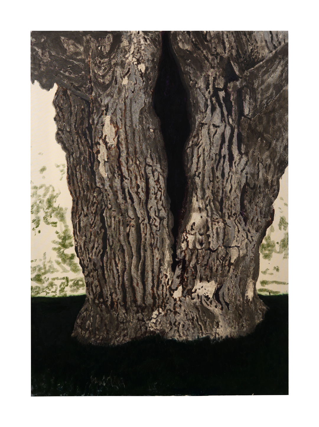A painting by Mamma Andersson titled Old Hat, dated 2019.