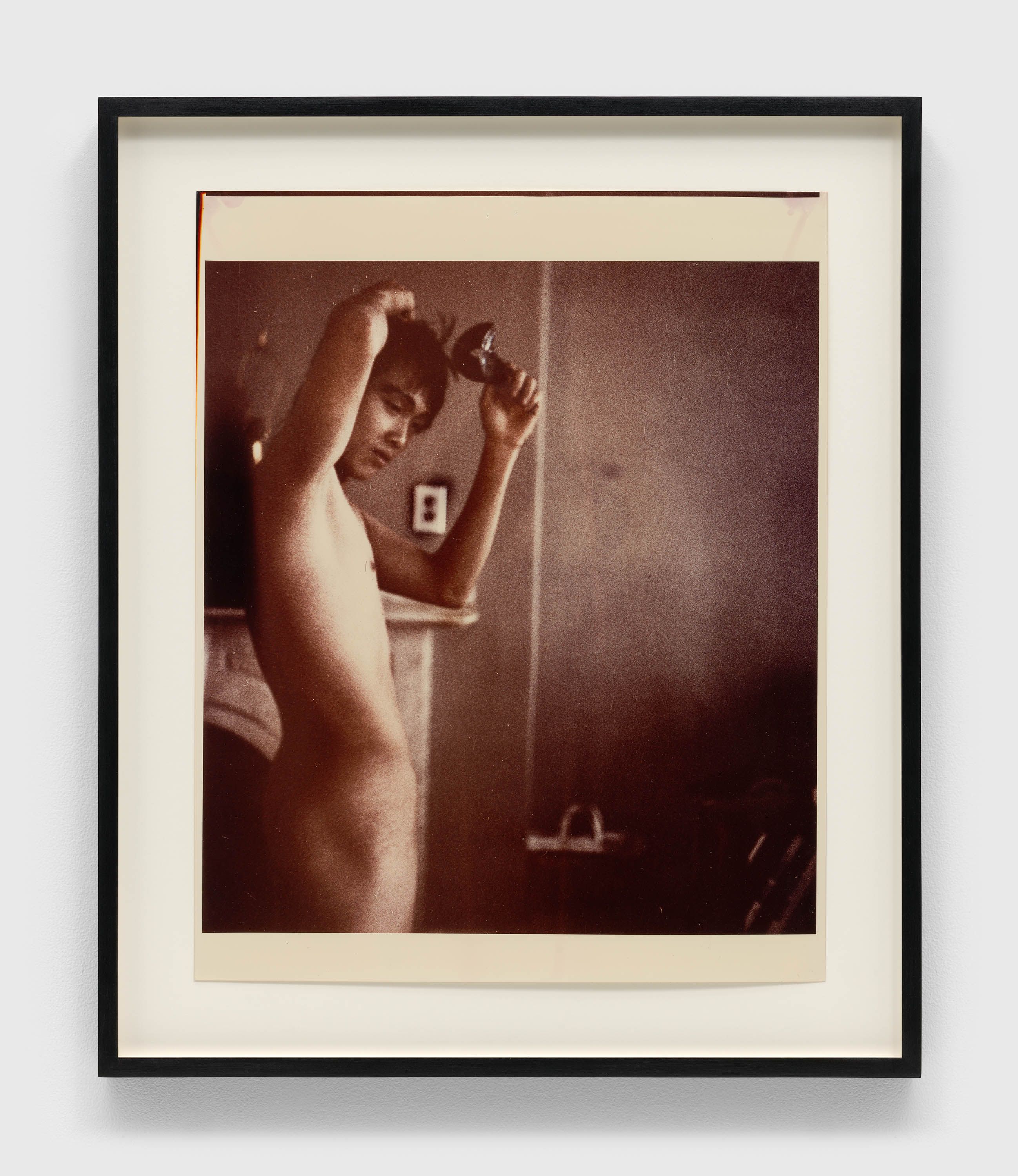 A photograph by Mark Morrisroe, titled Untitled (Kato), dated 1983.