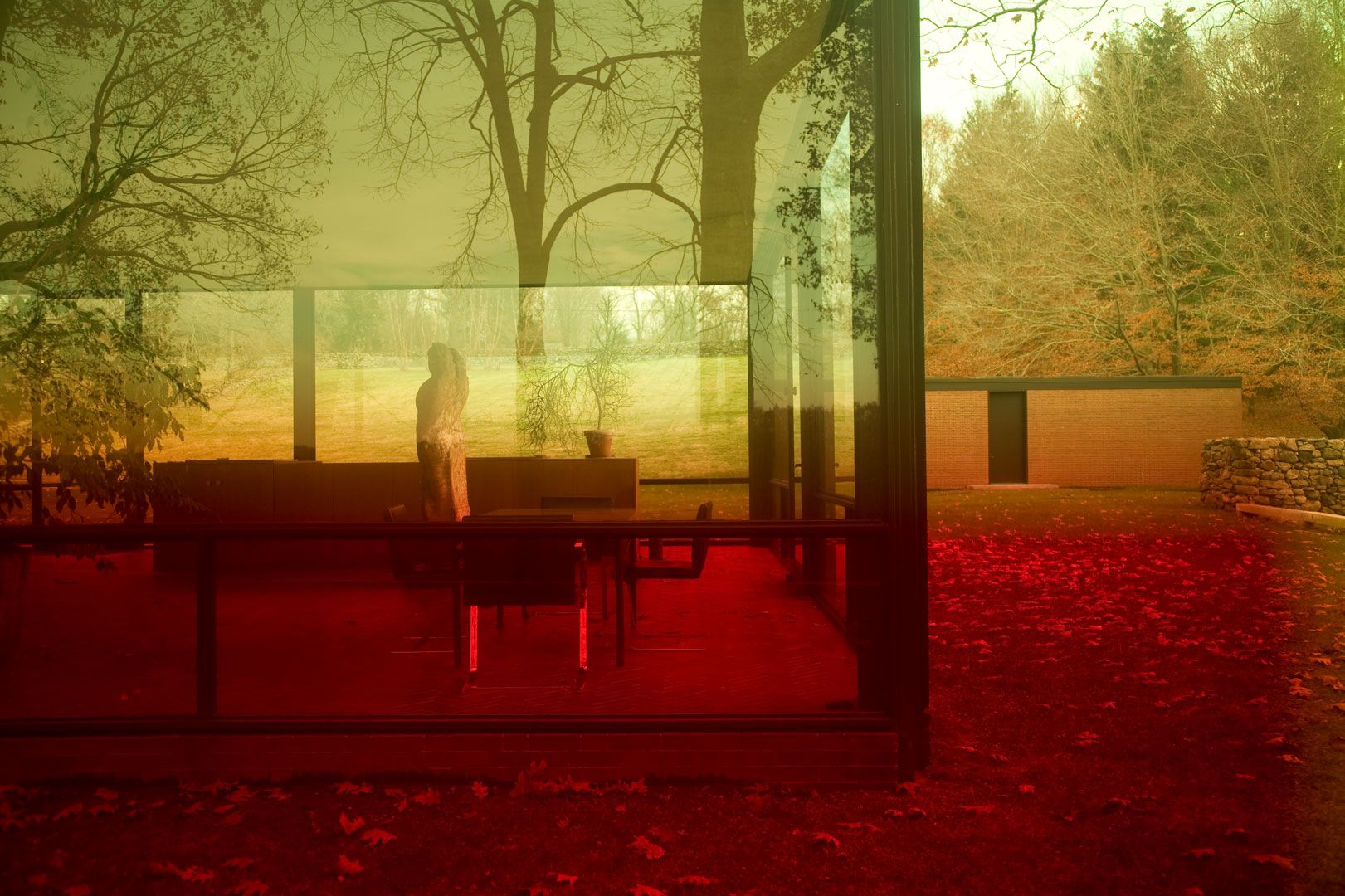 A photograph by James Welling, titled 0696, dated 2006