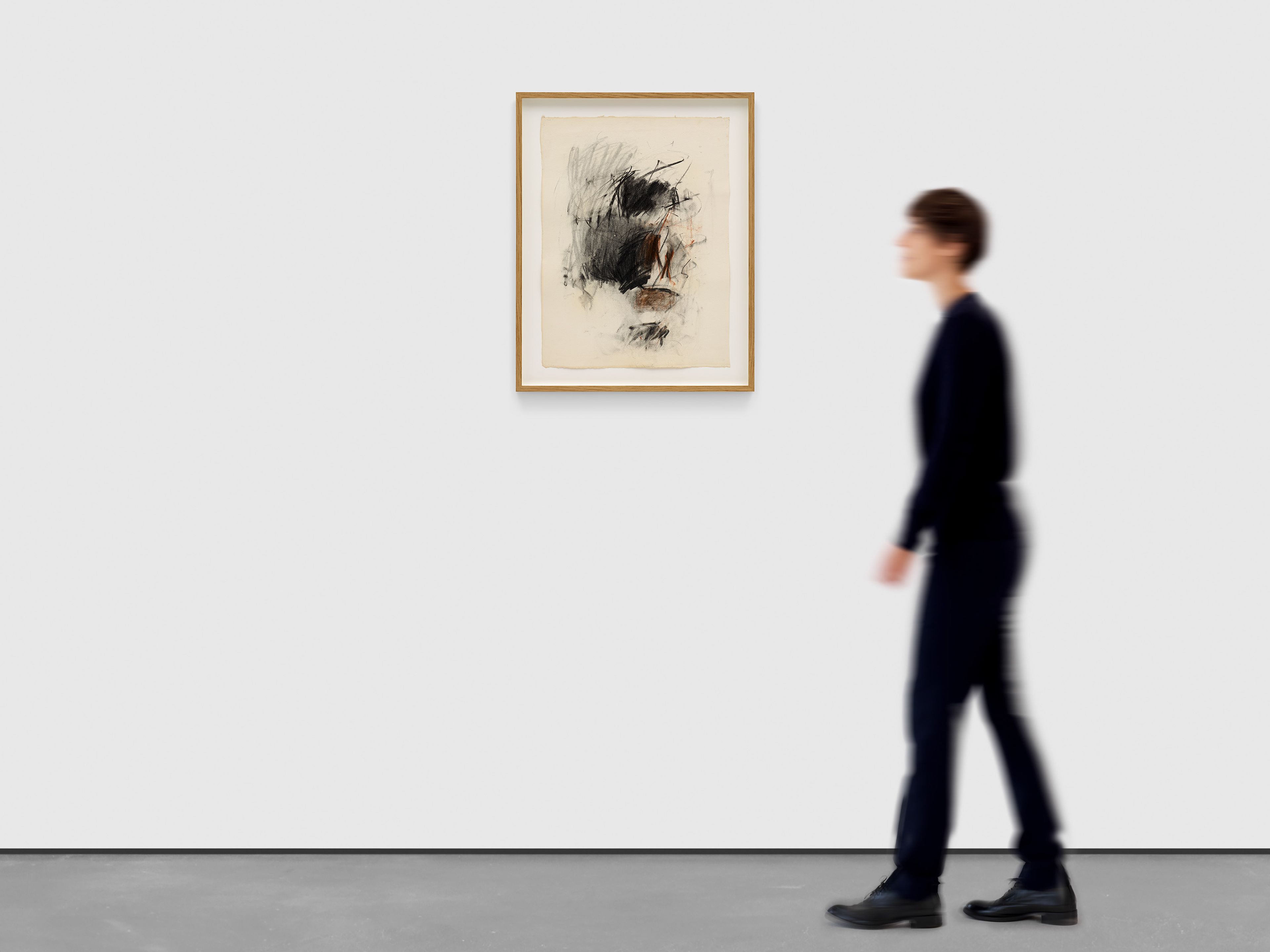 An untitled work on paper by Joan Mitchell, dated circa 1964.