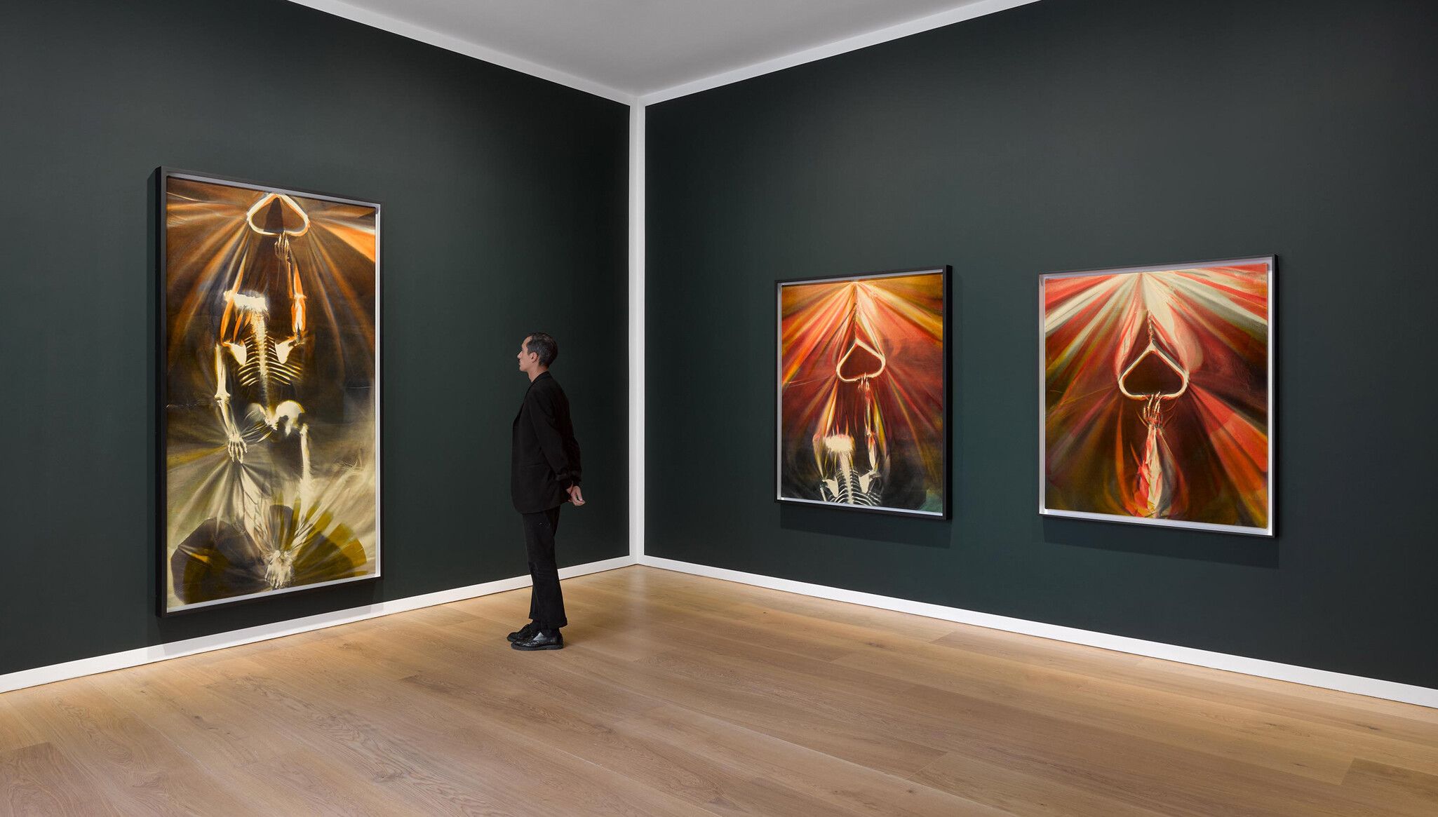 Installation view of the exhibition Andra Ursuța: Joy Revision at David Zwirner London, 2022