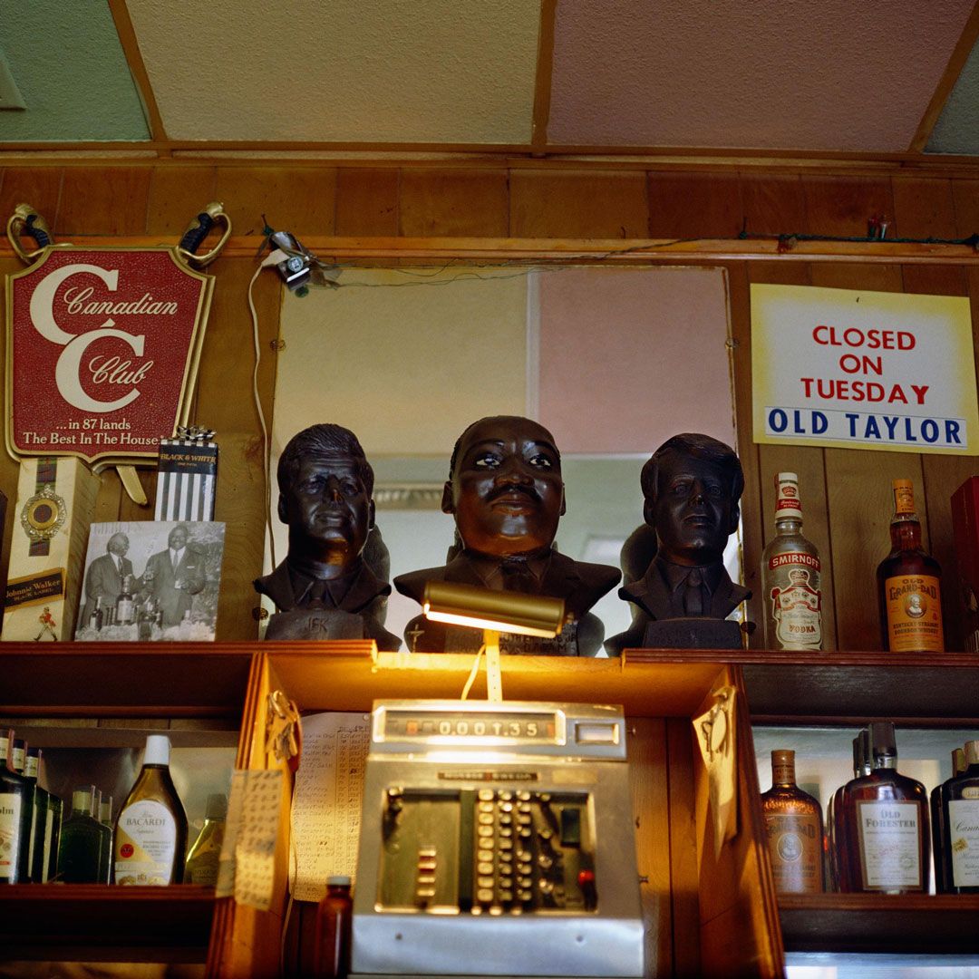 An untitled photograph by William Eggleston, dated circa 1977.