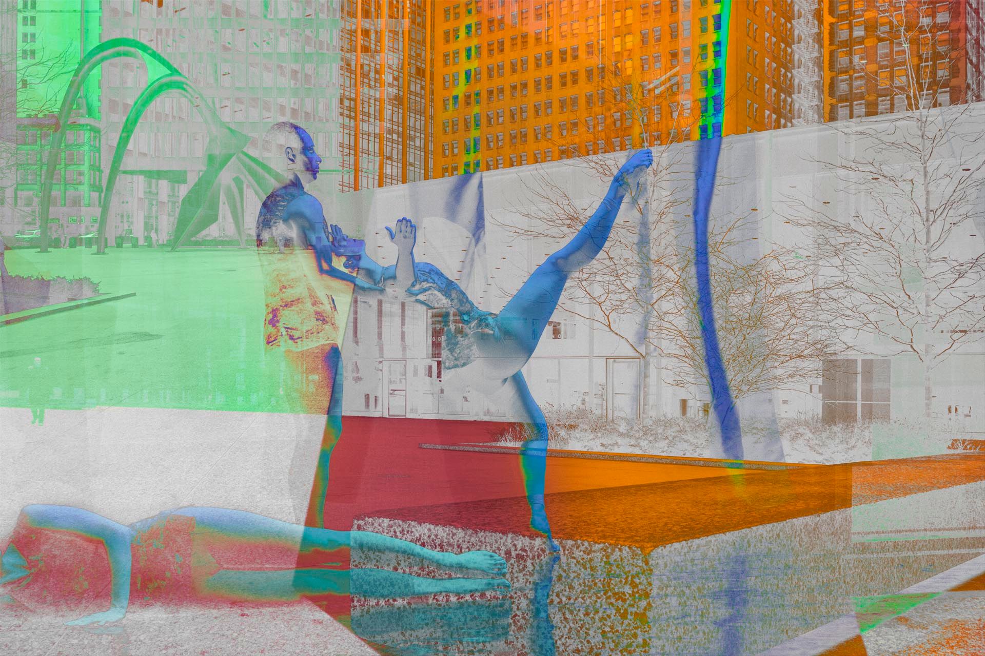A photograph by James Welling, titled 4940, dated 2015.