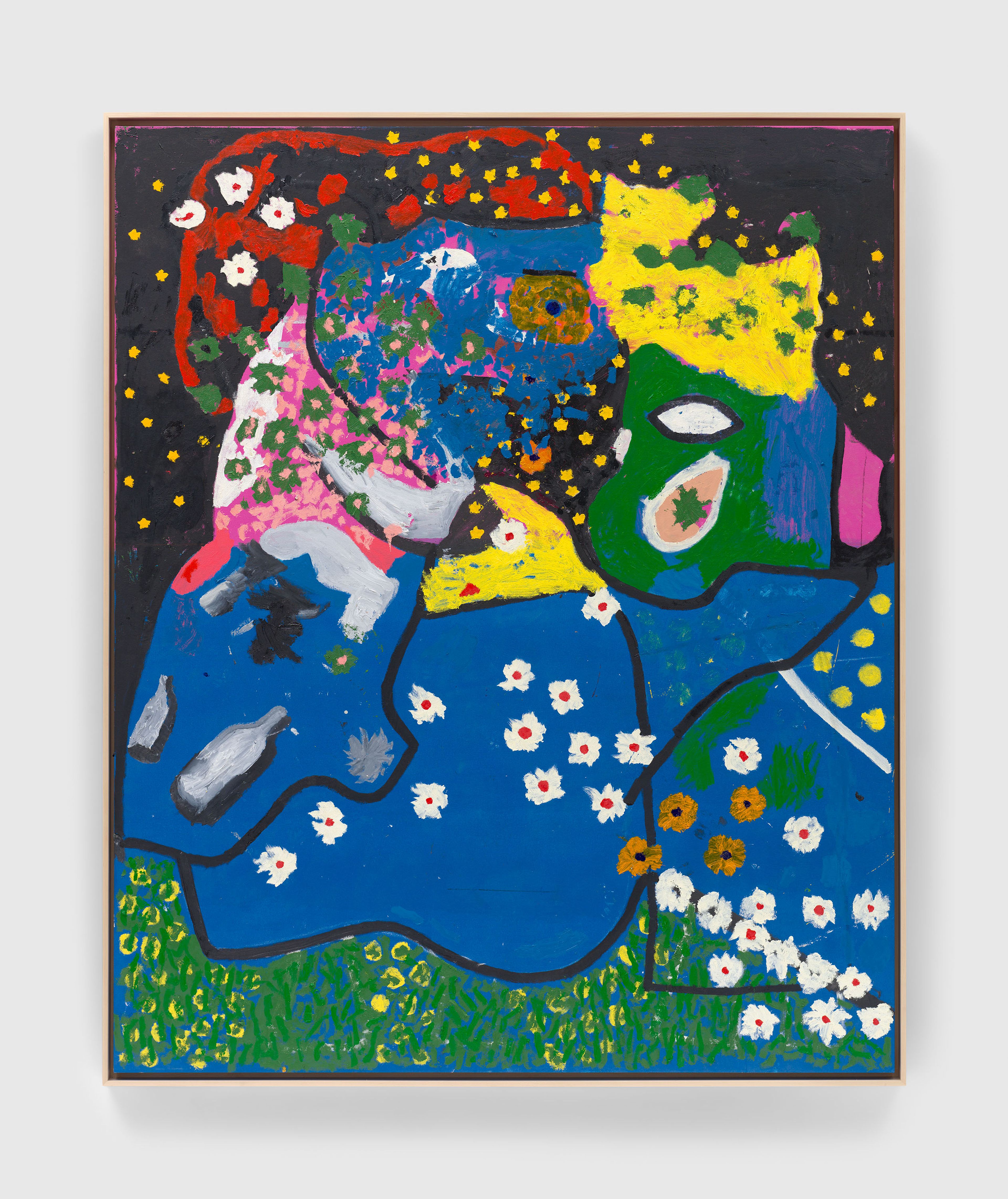 A painting by Joe Bradley, titled You & I, dated 2025.