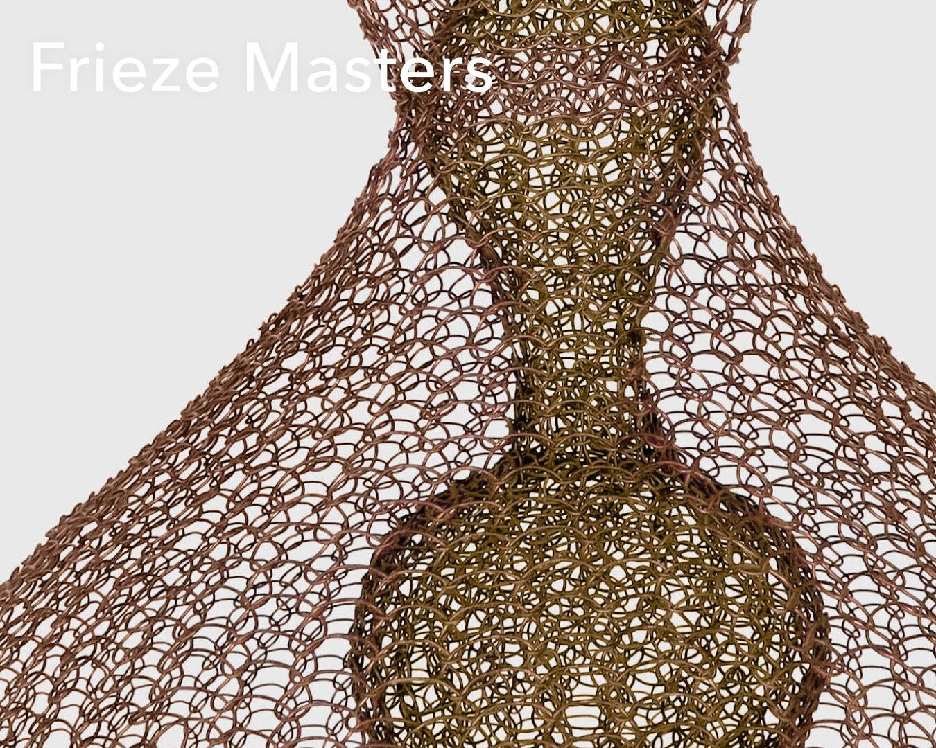 Image CTA with the text overlay Frieze Master featuring Ruth Asawa's sculpture