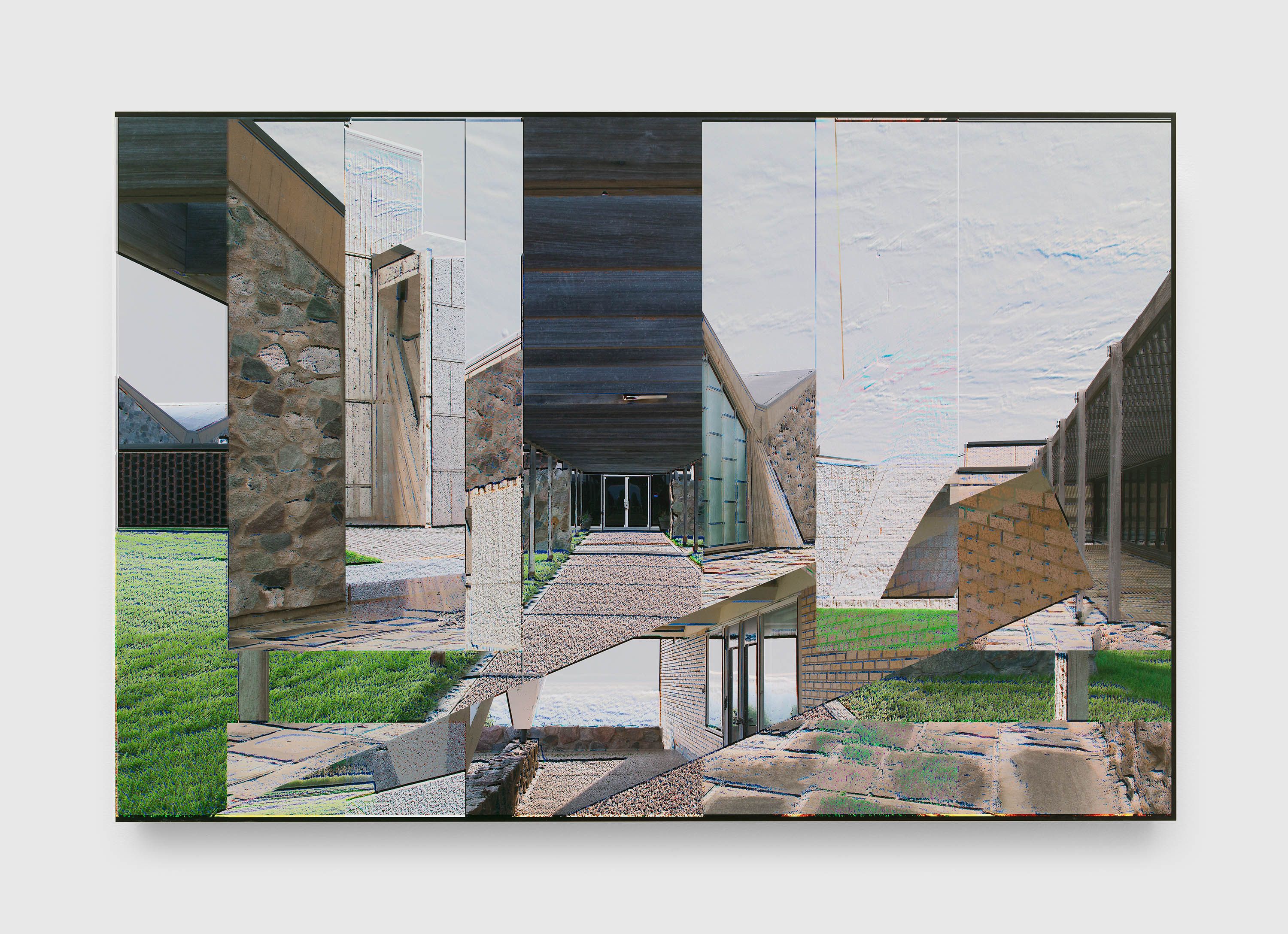 A photograph by James Welling, titled Annunciation Priory, dated in 2015 and 2023.