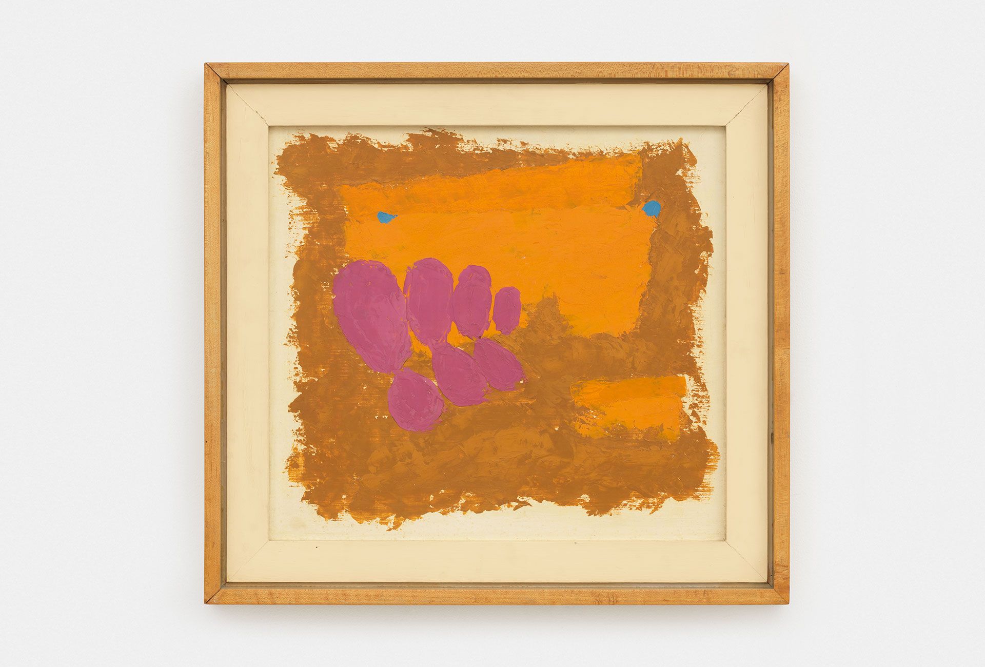 A painting by Josef Albers titled Almost Four (color √©tude), circa 1936.