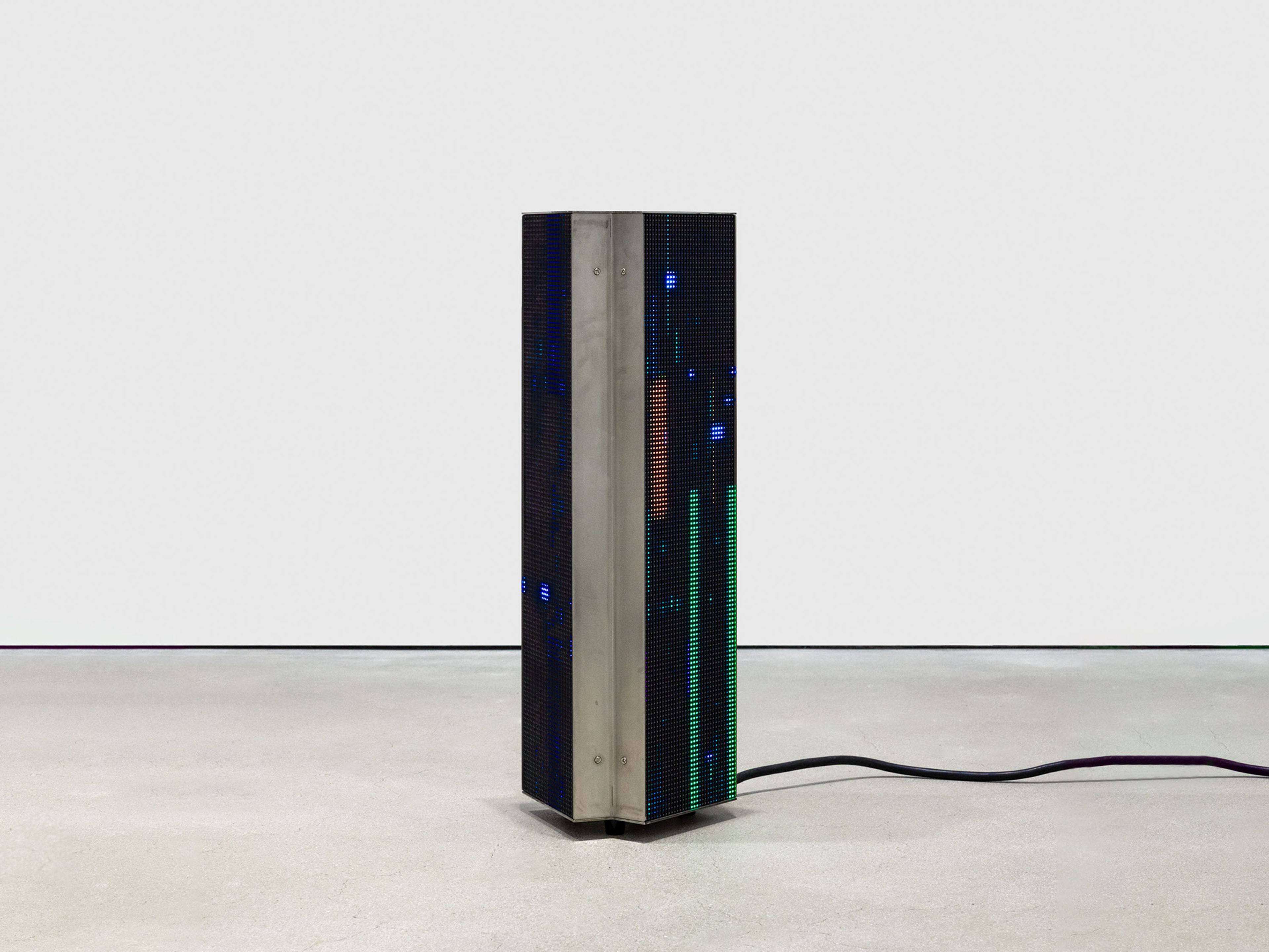 A sculpture by Chen Wei, titled Trouble Malevich #24320, dated 2024.