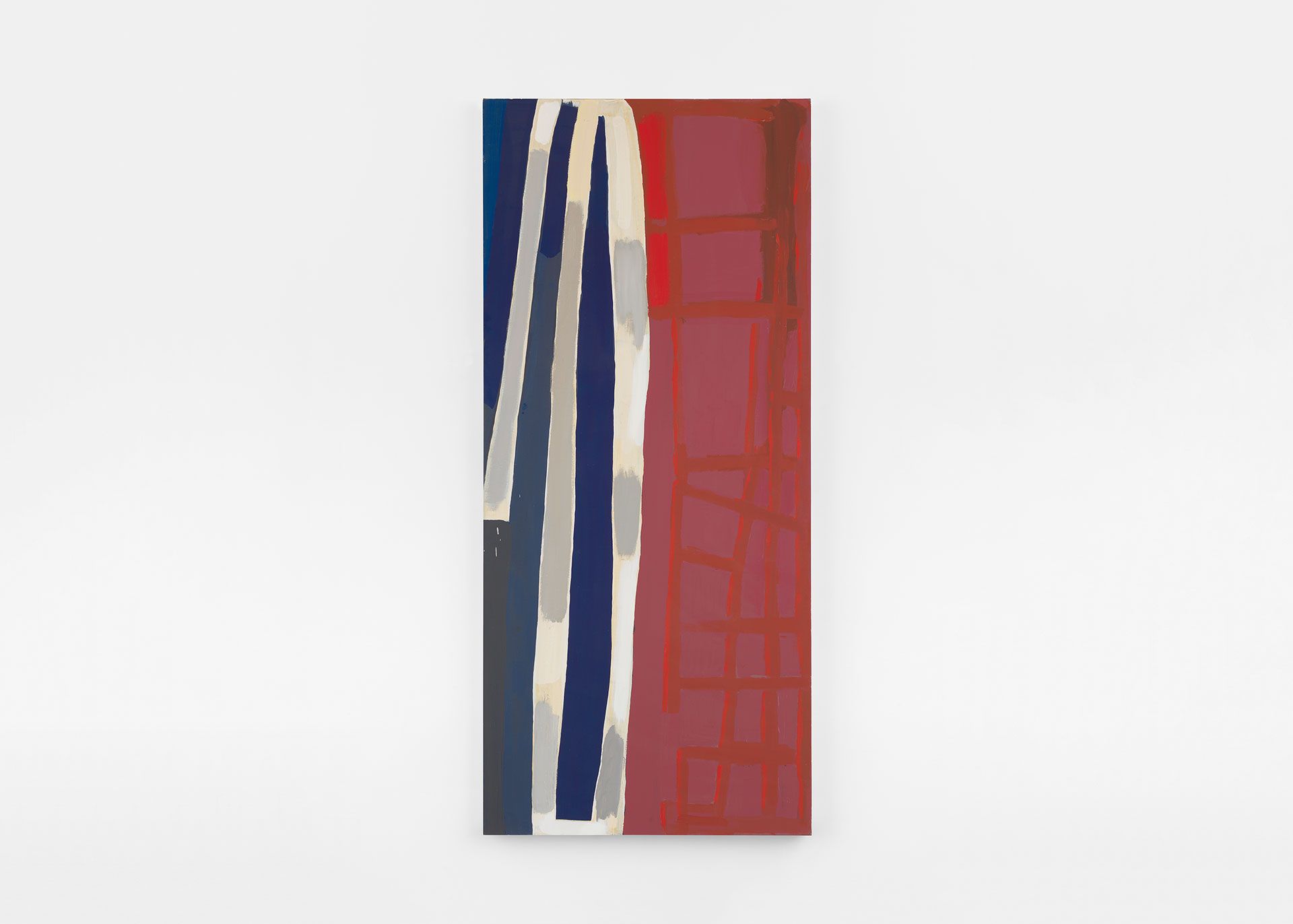 A Painting by Al Taylor, titled Thinking About It, dated 1980.