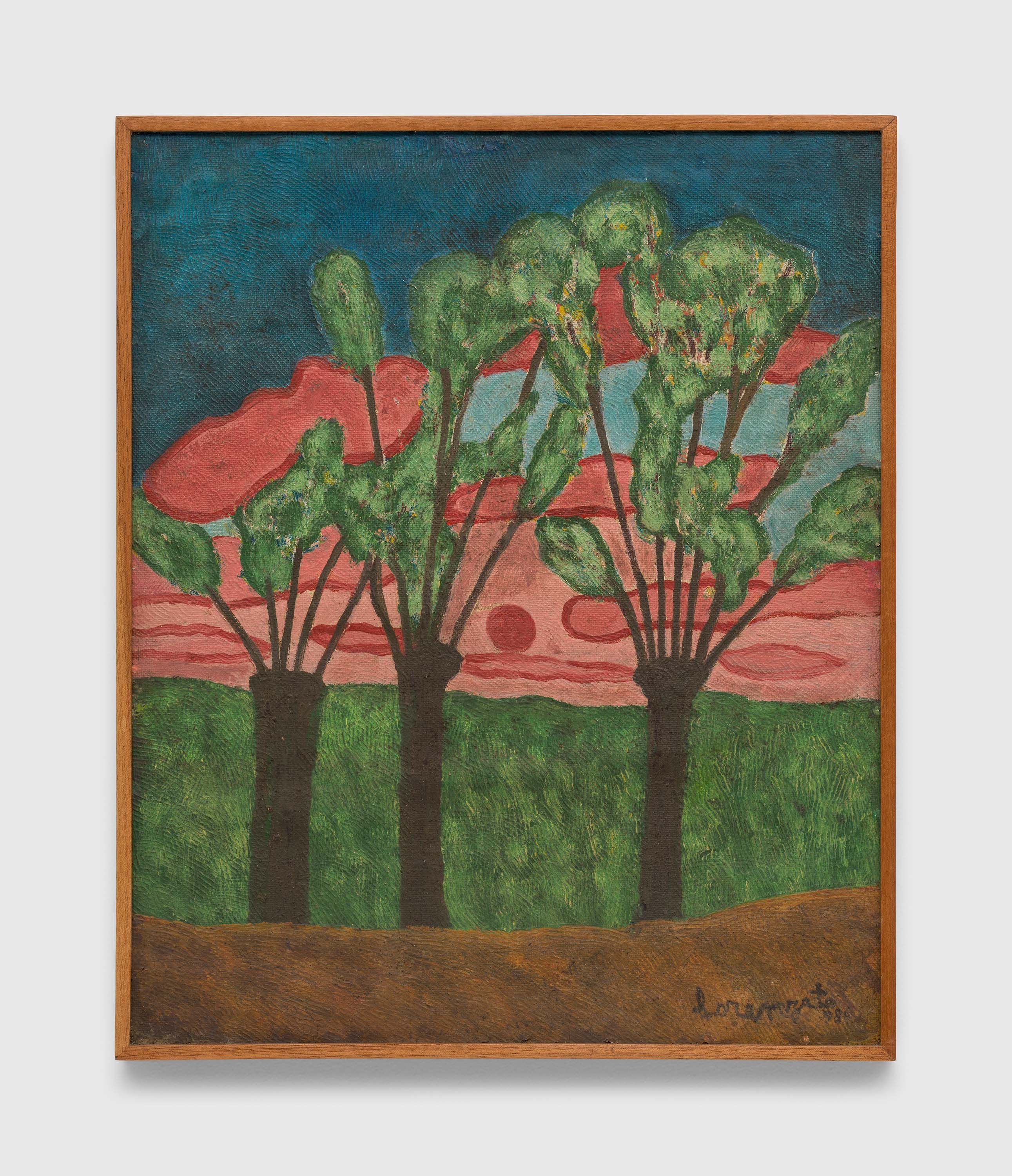 A painting by Amadeo Luciano, titled Lorenzato Sem título (Untitled), dated 1981.