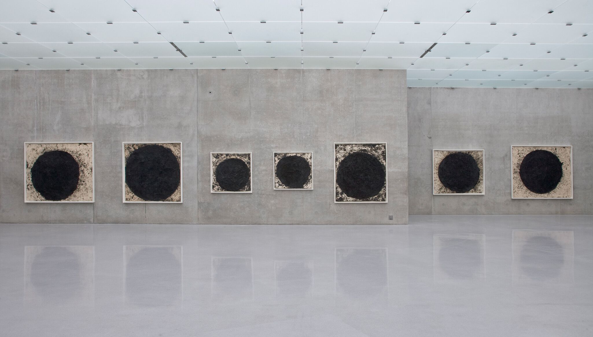 An Installation view, Richard Serra: Drawings I Work Comes Out of Work, Kunsthaus Bregenz, Bregenz, Austria, dated 2008