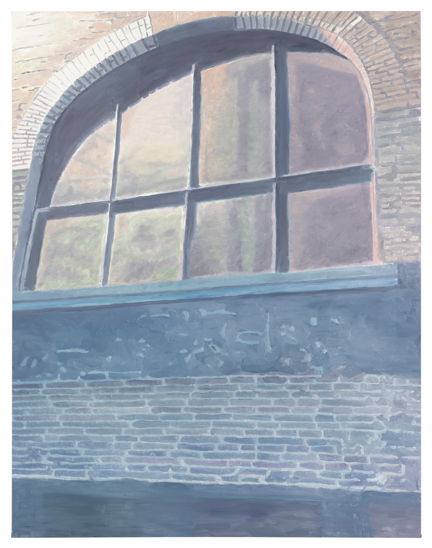 A painting by Luc Tuymans, titled Zoo, dated 2011.
