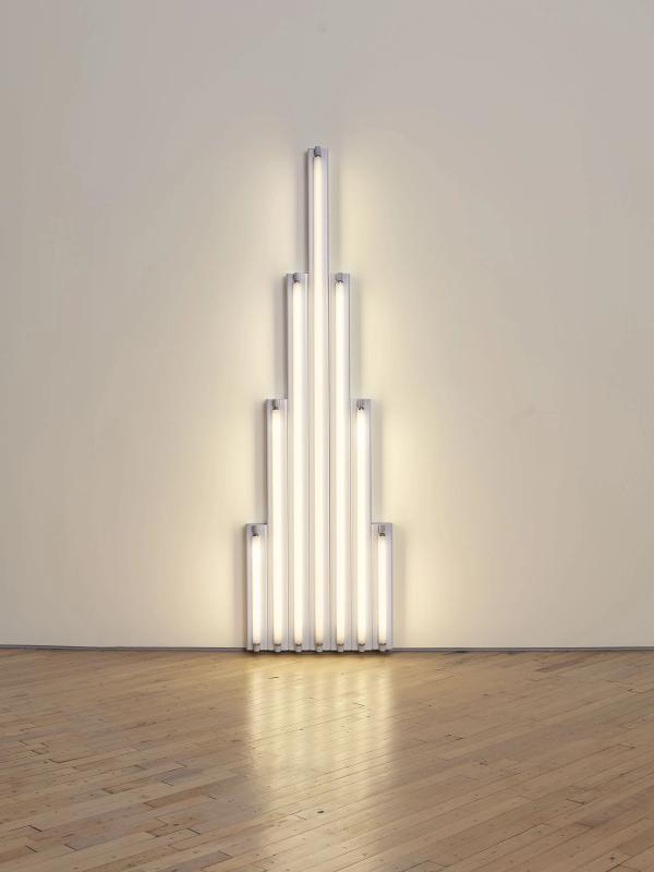 Dan Flavin — "monument" 1 for V. Tatlin