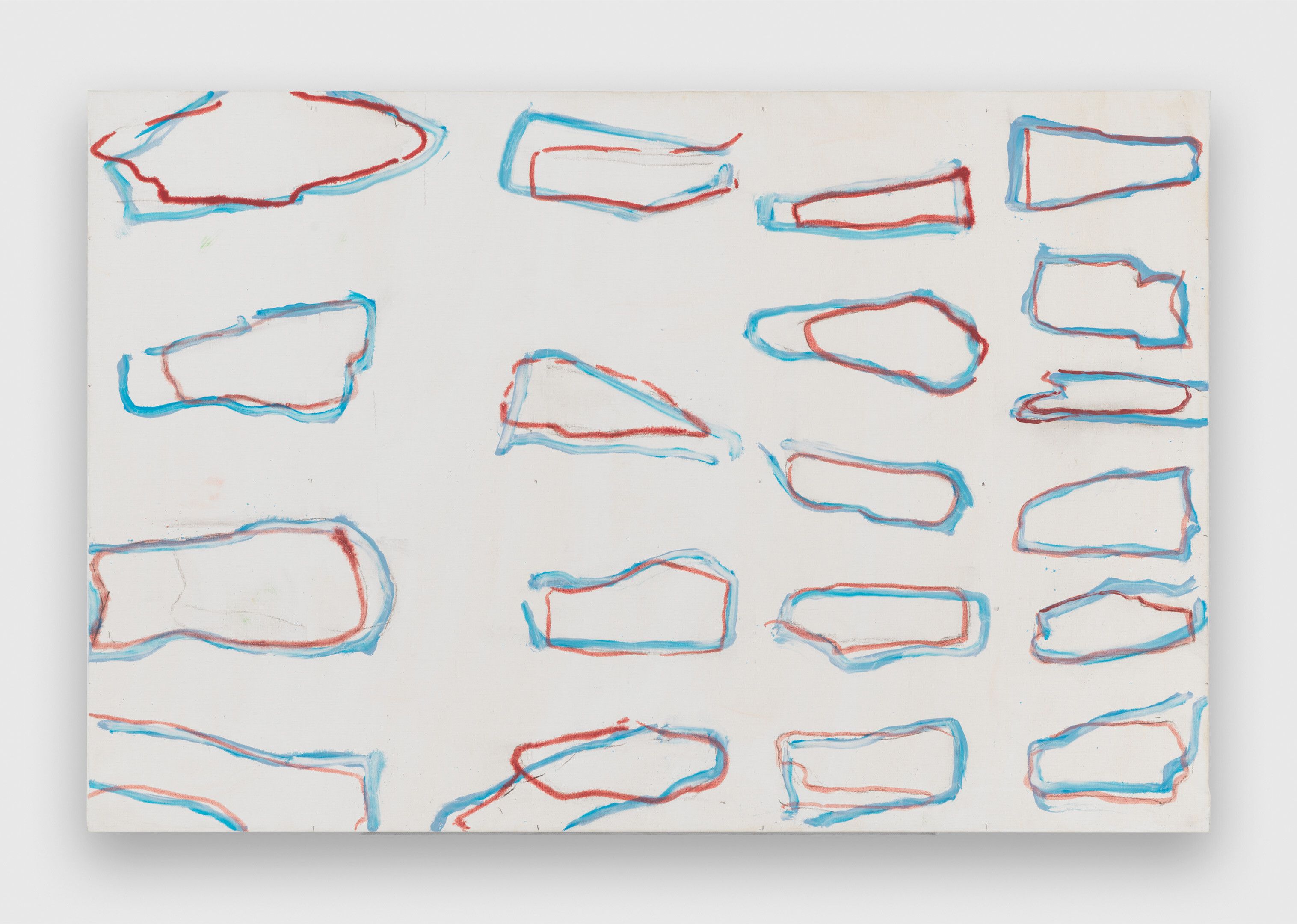 A painting by Raoul De Keyser, titled Retour I, dated 1999.