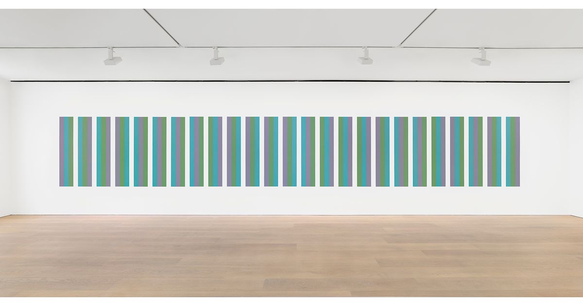 Bridget Riley Present Bridget Riley: Past into Present | David Zwirner