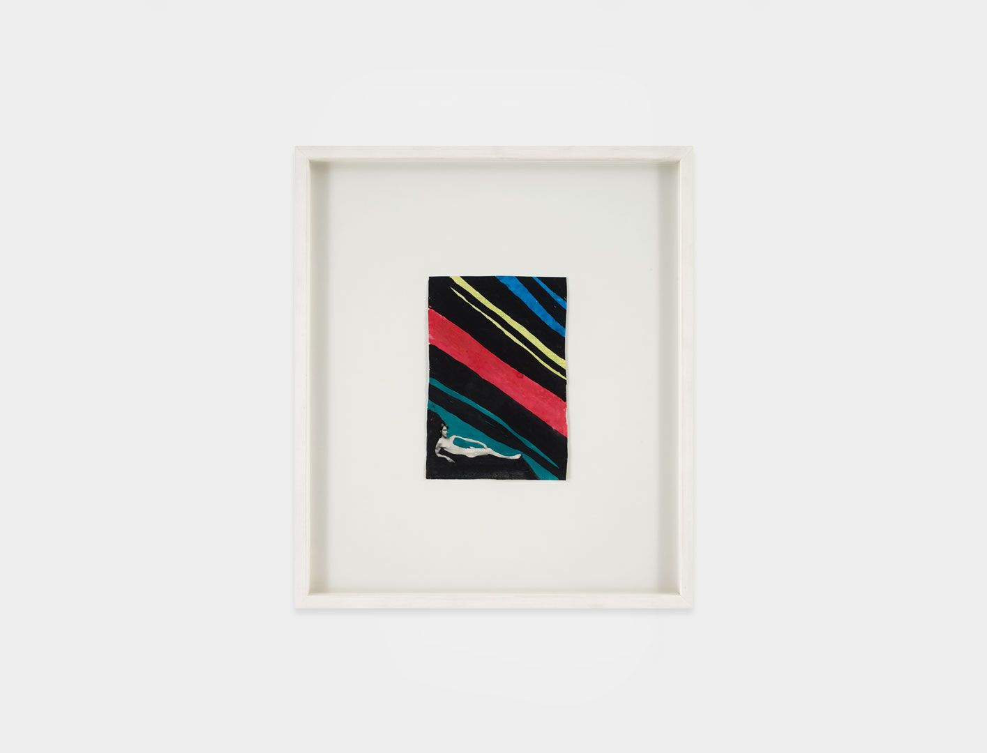 An untitled drawing by Franz West, dated circa 1977.