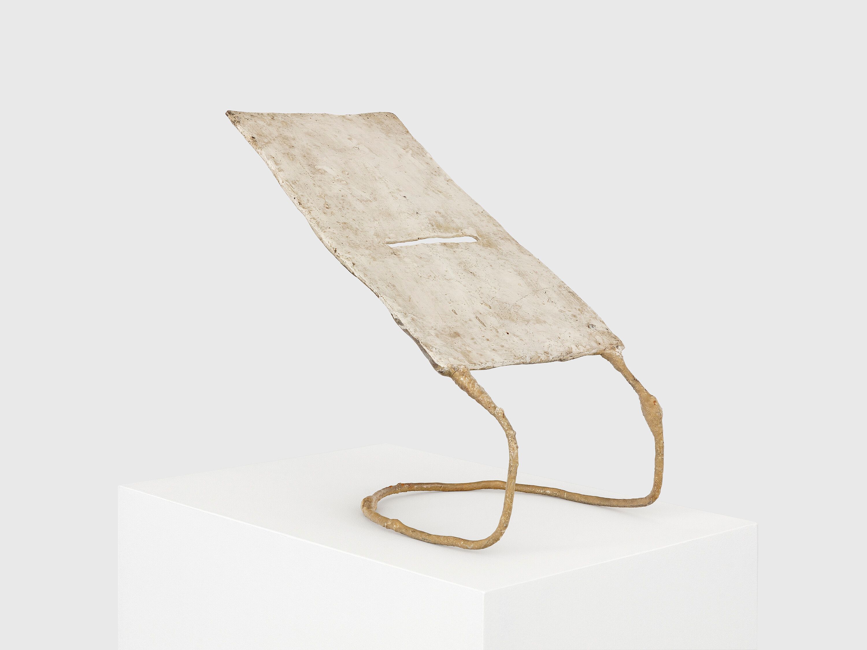 A sculpture by Franz West, titled Passstück (Adaptive), n.d.