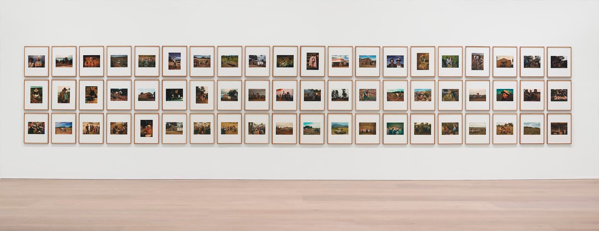 A series of photographs by Sherrie Levine, titled After Russel Lee: 1-60, dated 2016.