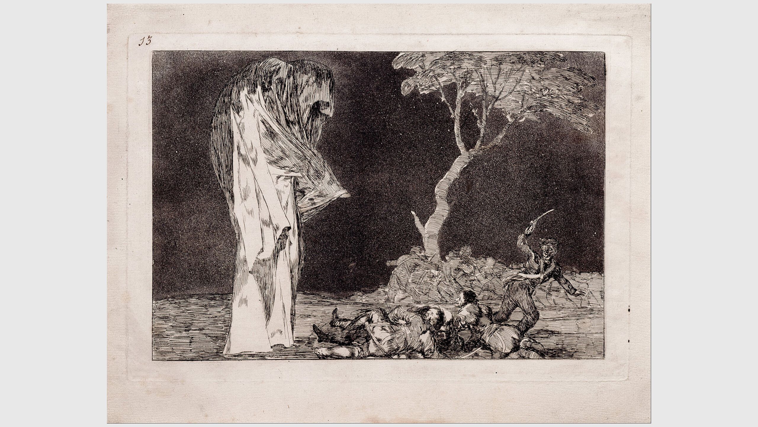 Francisco de Goya, Fearful Folly, dated 1815–1819