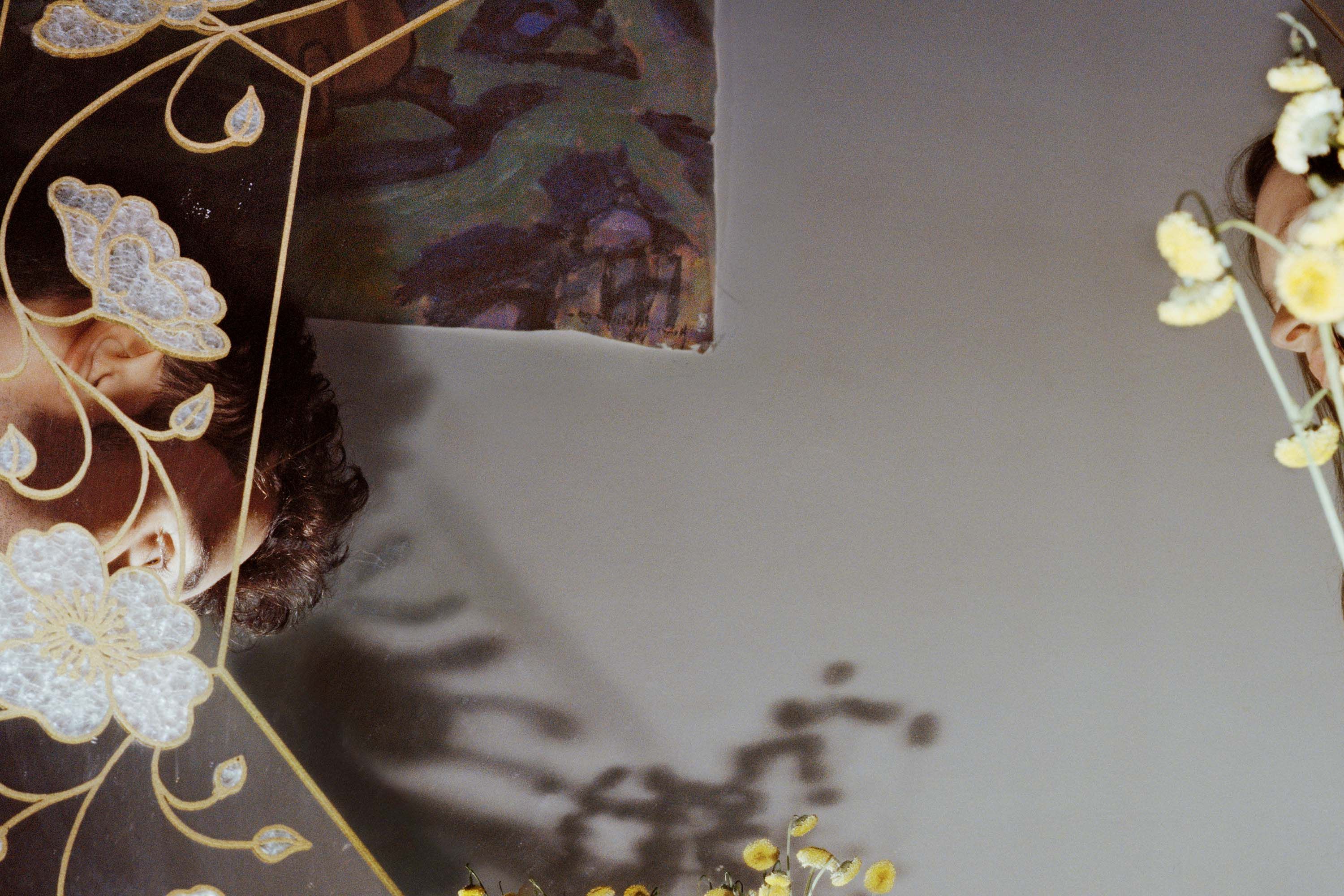 An archival pigment print by Anabelle DeClement, titled Mirror, dated 2022.