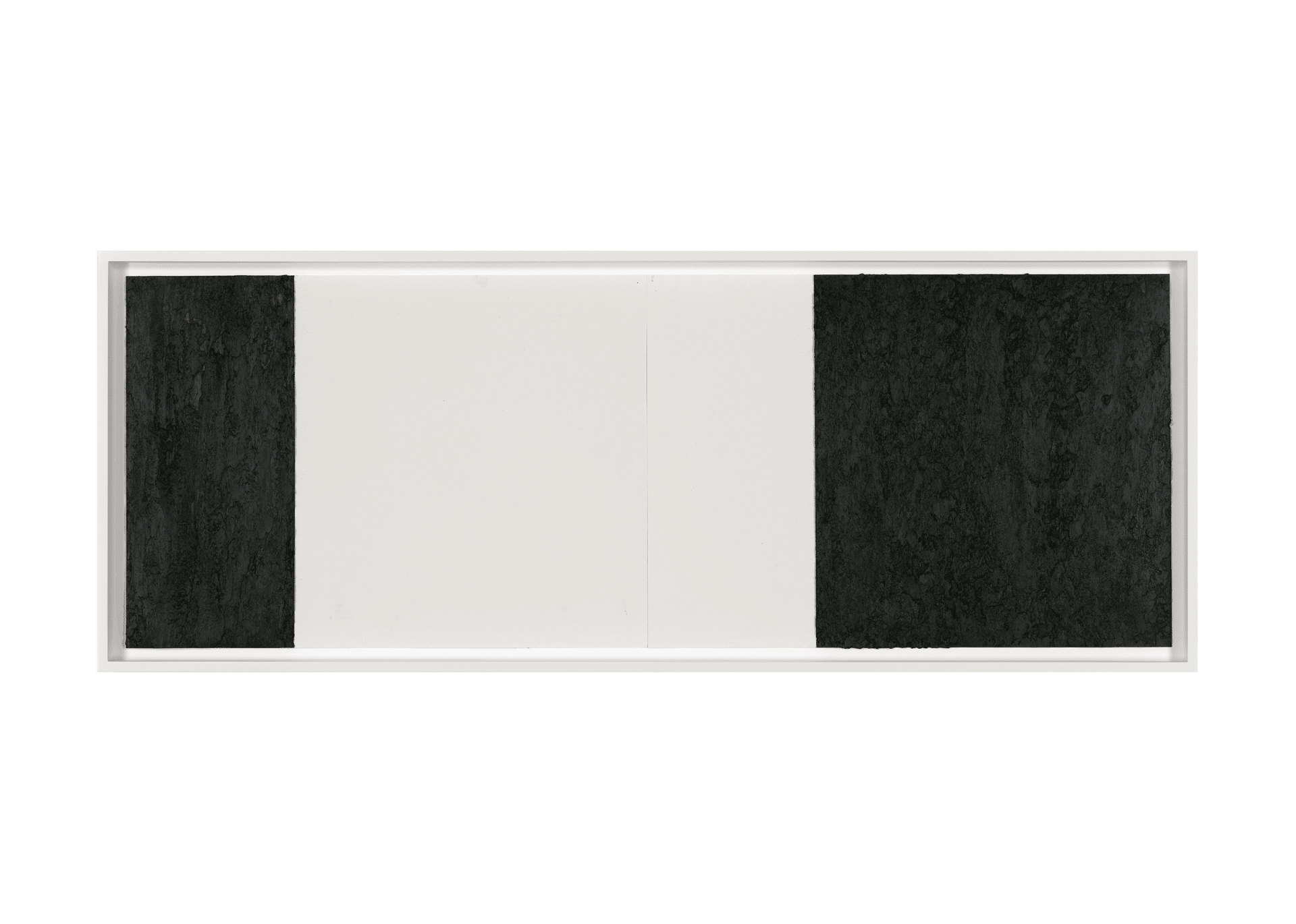 A drawing by Richard Serra, titled Cape Breton Horizontal Reversal #14, dated 2014.