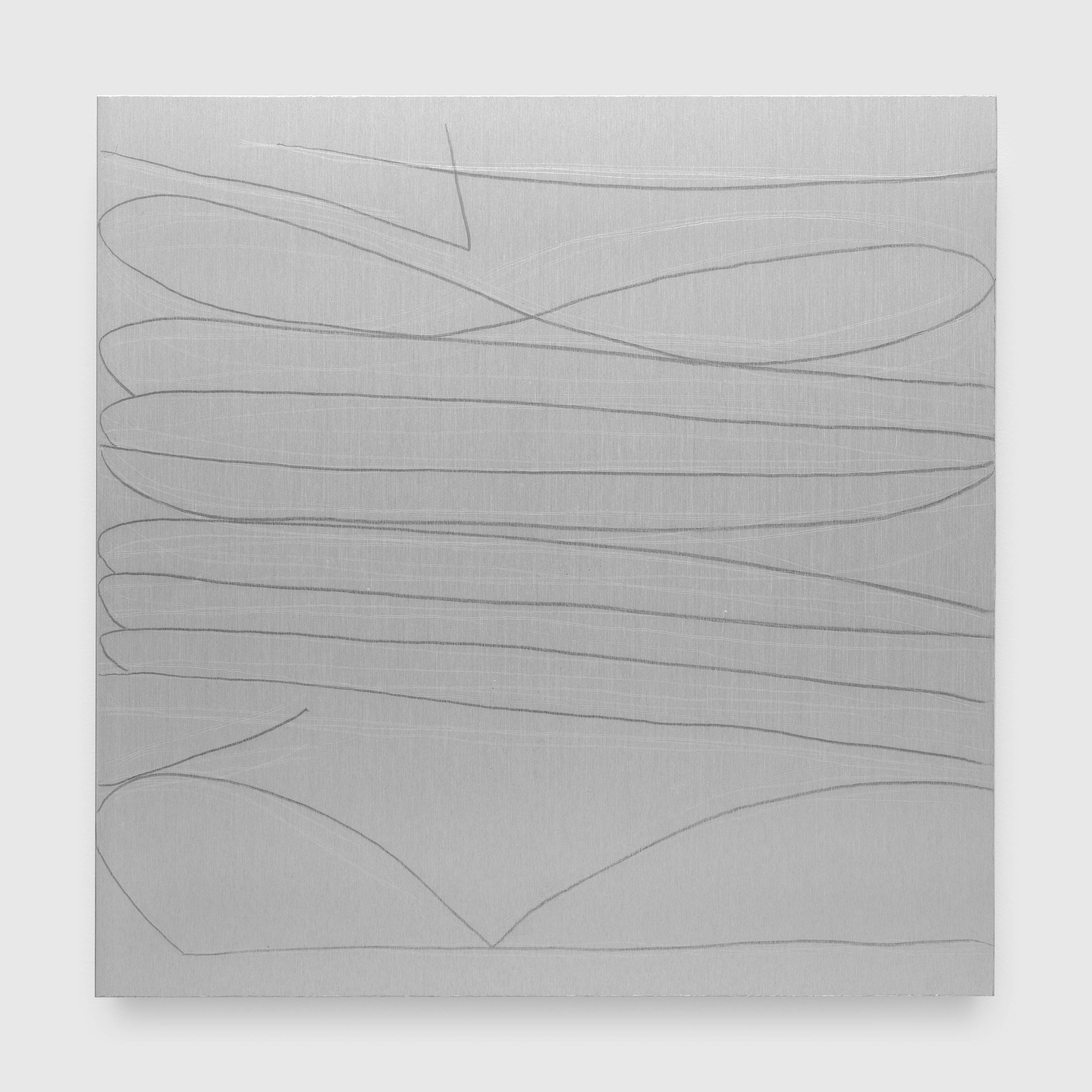 A painting by Robert Ryman, titled Spectrum VIII, dated 1984.