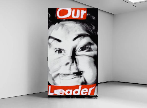Barbara Kruger — Untitled (Our Leader)