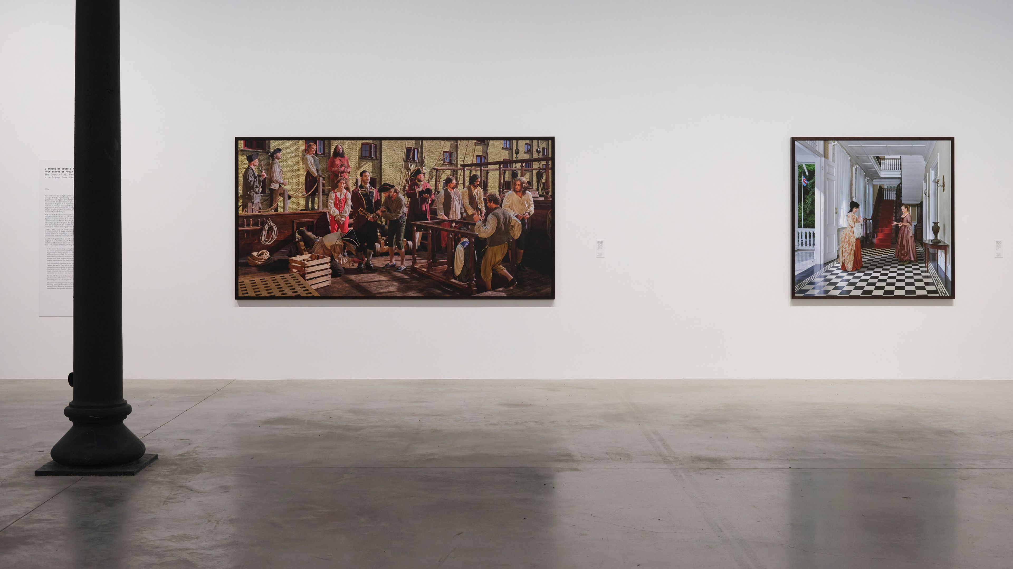 Installation view of the exhibition Stan Douglas: Bodies Never Lie, at LUMA Arles, located in Arles, France, dated 2026–2027.