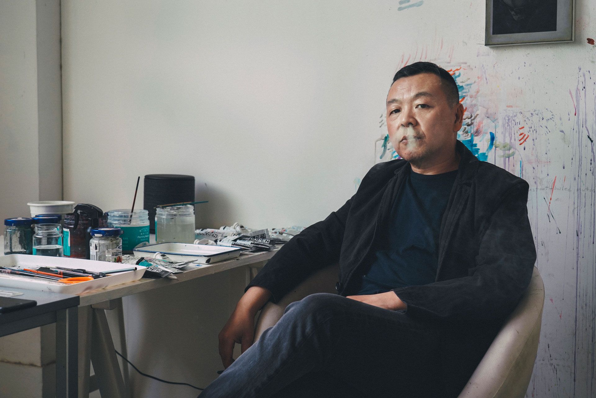 A photograph of Liu Ye