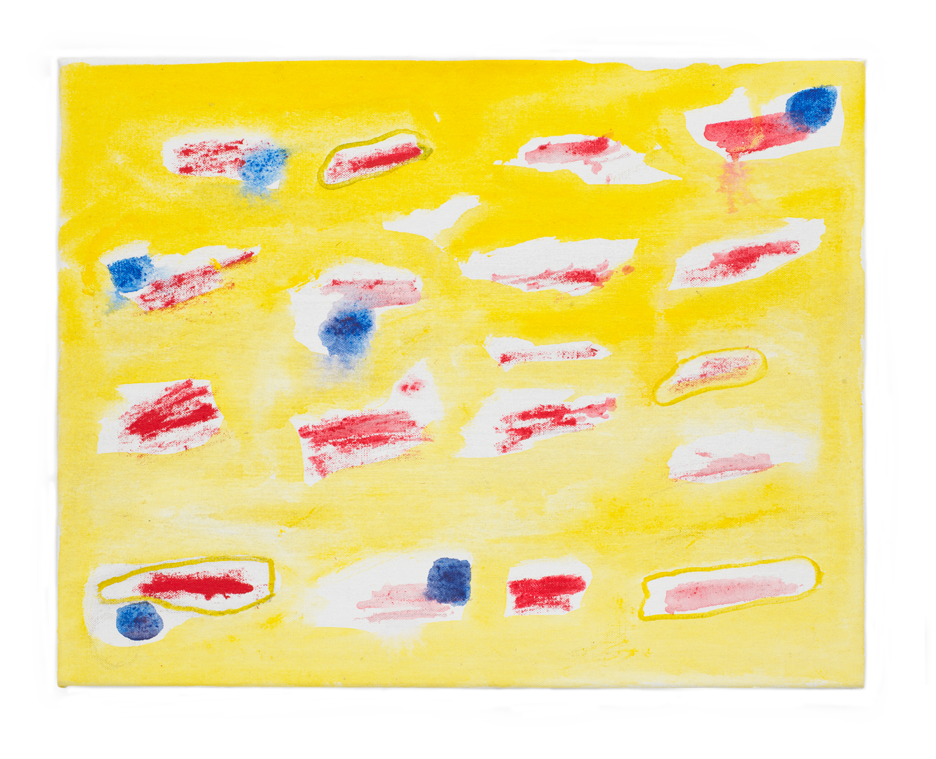 A painting by Raoul De Keyser, titled Airy (Vederlicht), dated 2010