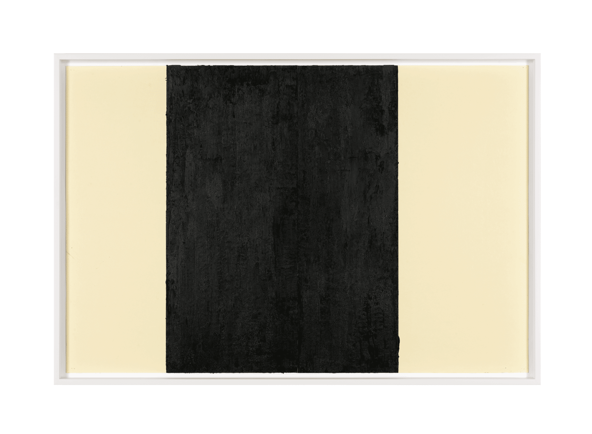 A drawing by Richard Serra, titled Greenpoint Horizontal Reversal #1, dated 2014.