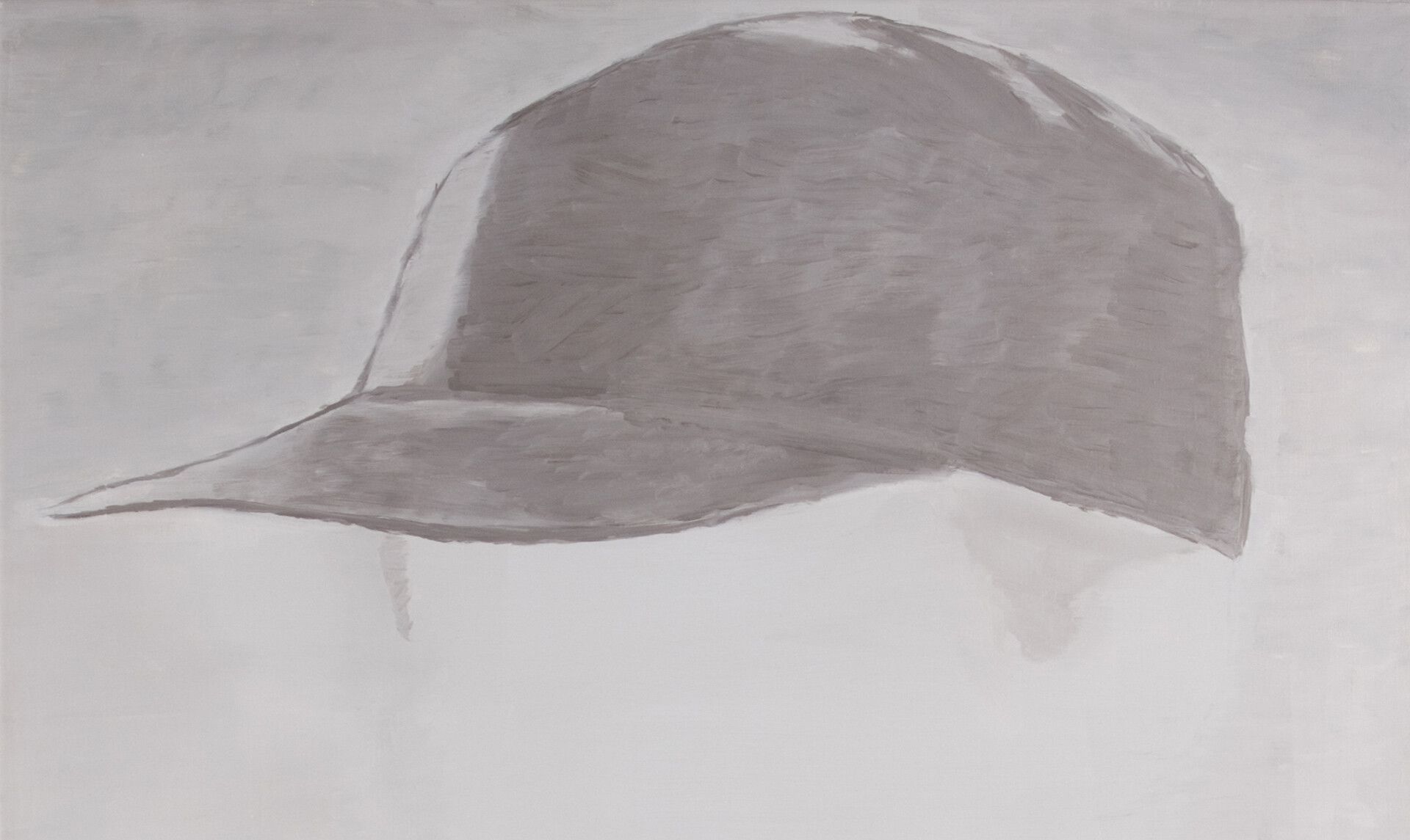A detail from a painting by Luc Tuymans, titled The Heritage I, dated 1995.