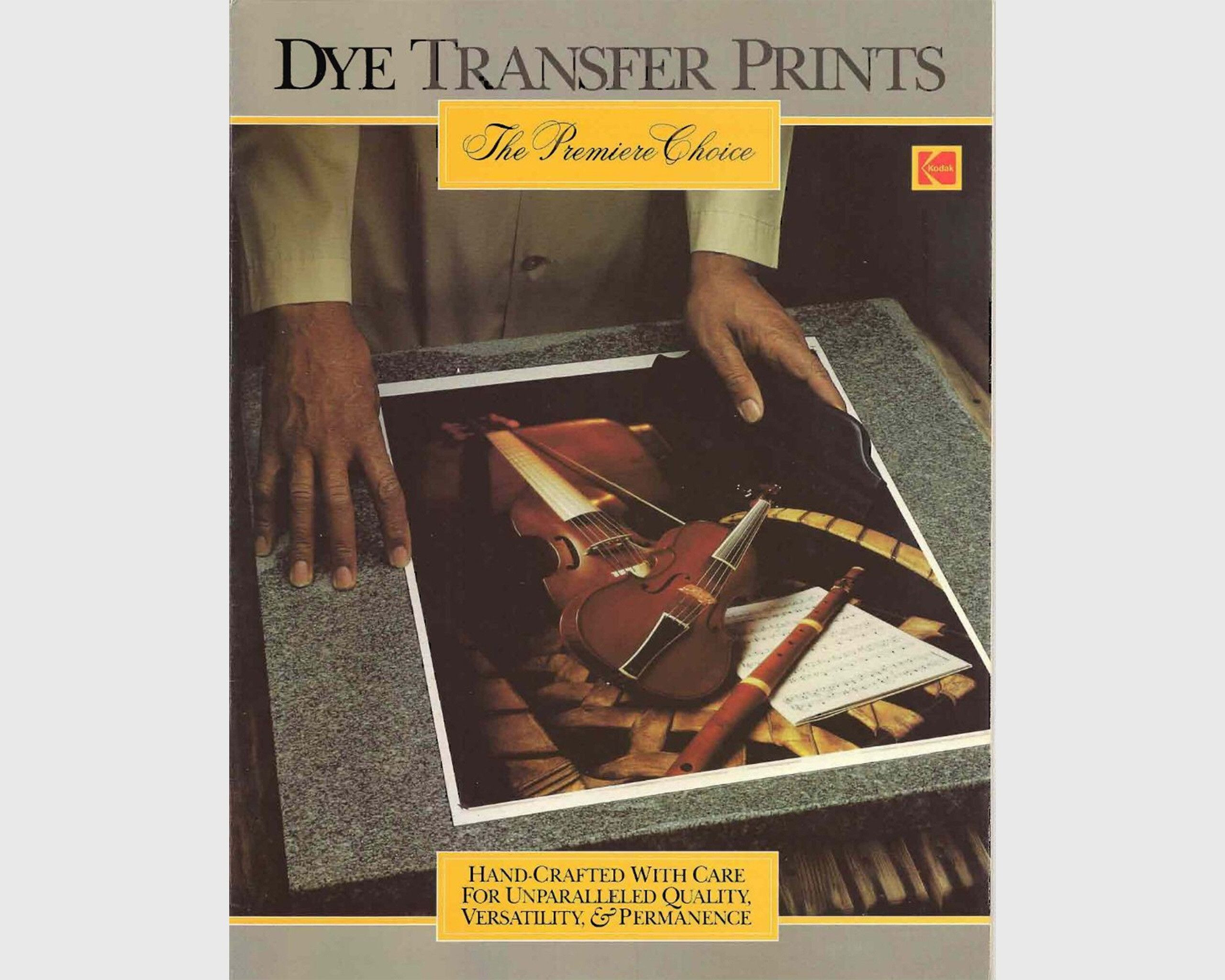 An Eastman Kodak Dye Transfer brochure