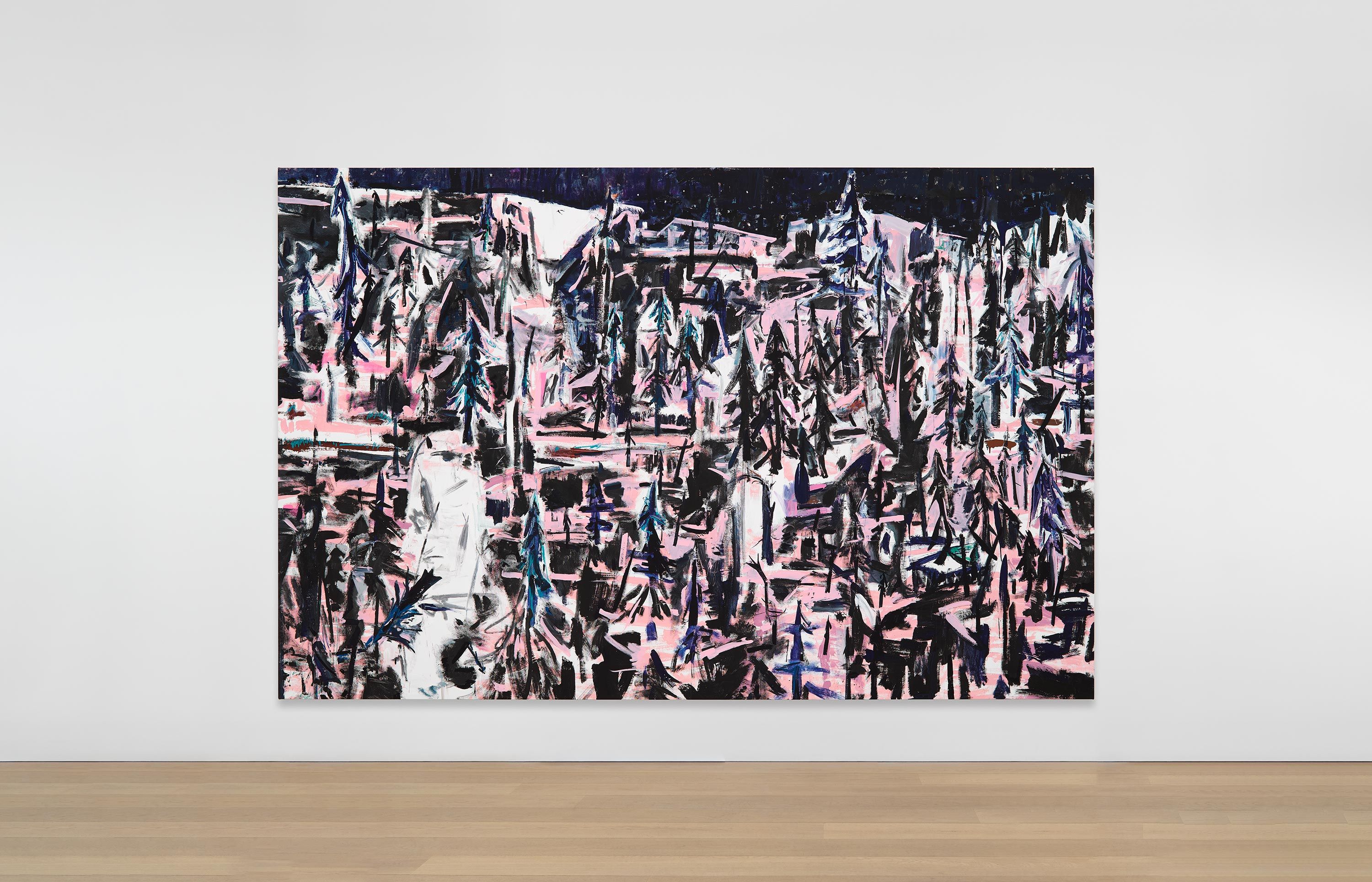 A painting by Cy Gavin, titled Untitled (Clove), dated 2021.