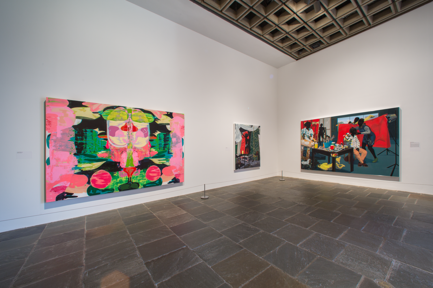 Installation view, Kerry James Marshall: Mastry, The Met Breuer, New York, 2016