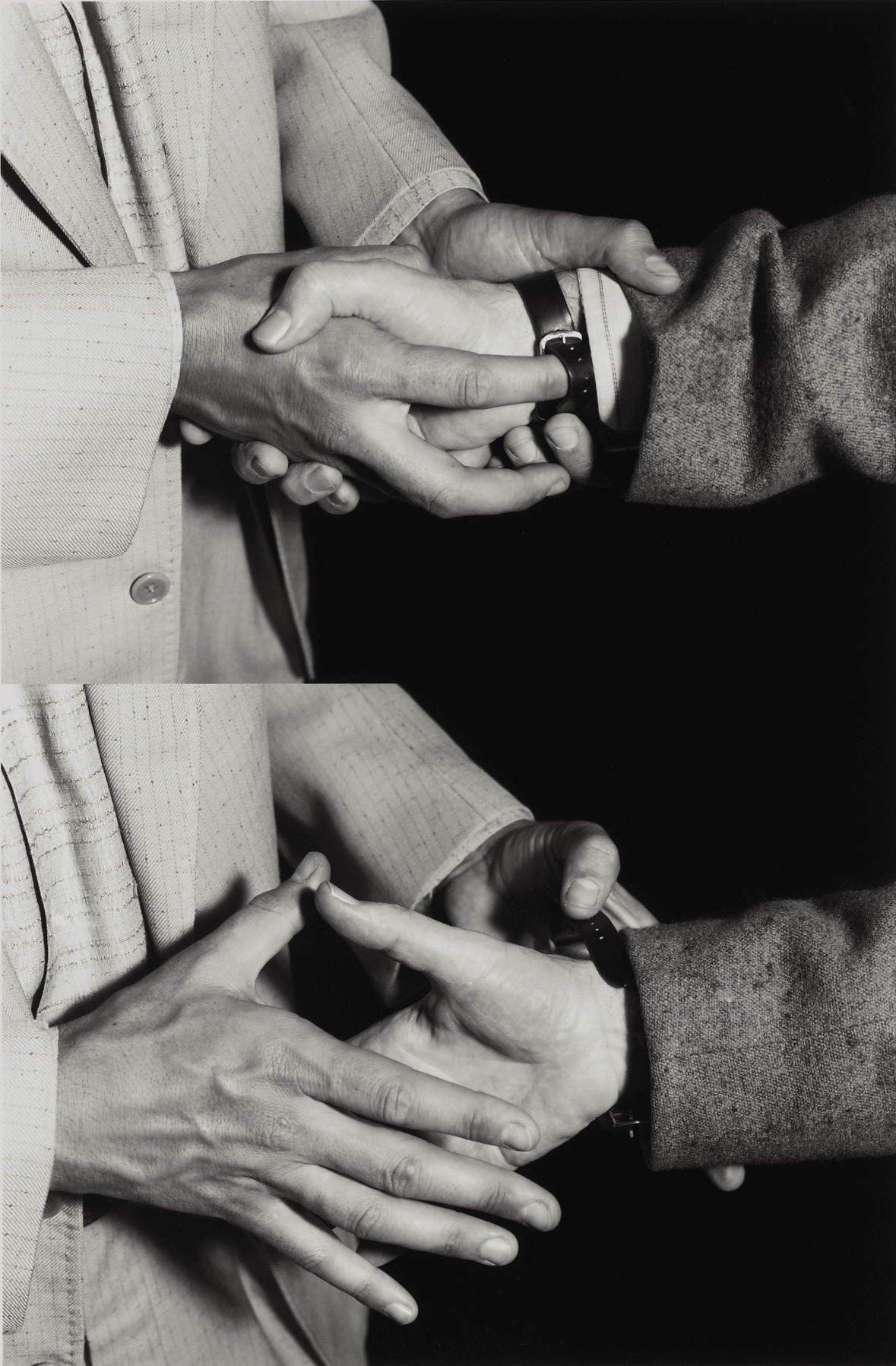 A photograph by Stan Douglas, titled Watch, 1950, dated 2010. 