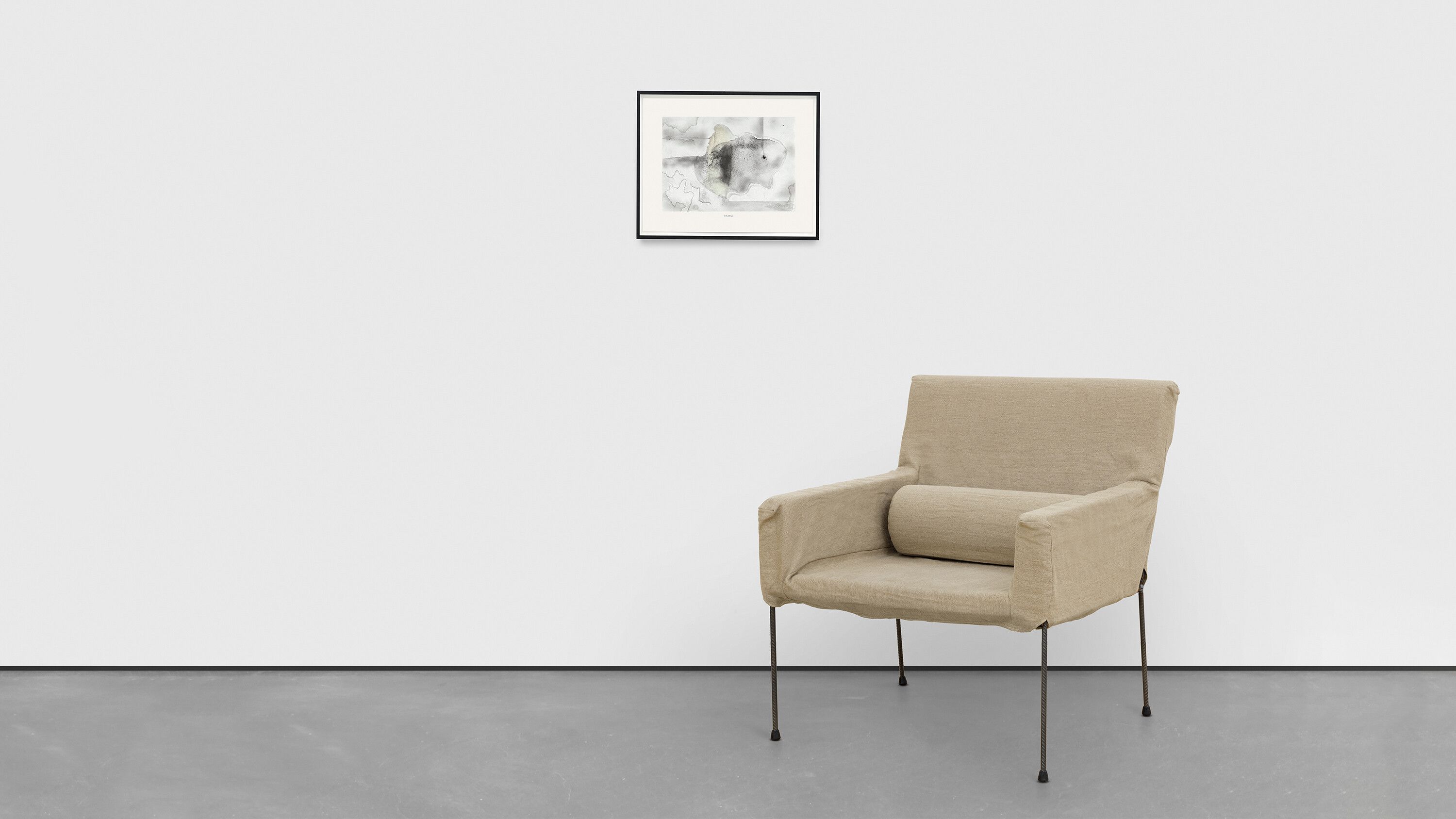 Installation view of Gerhard Richter's PAMUL print
