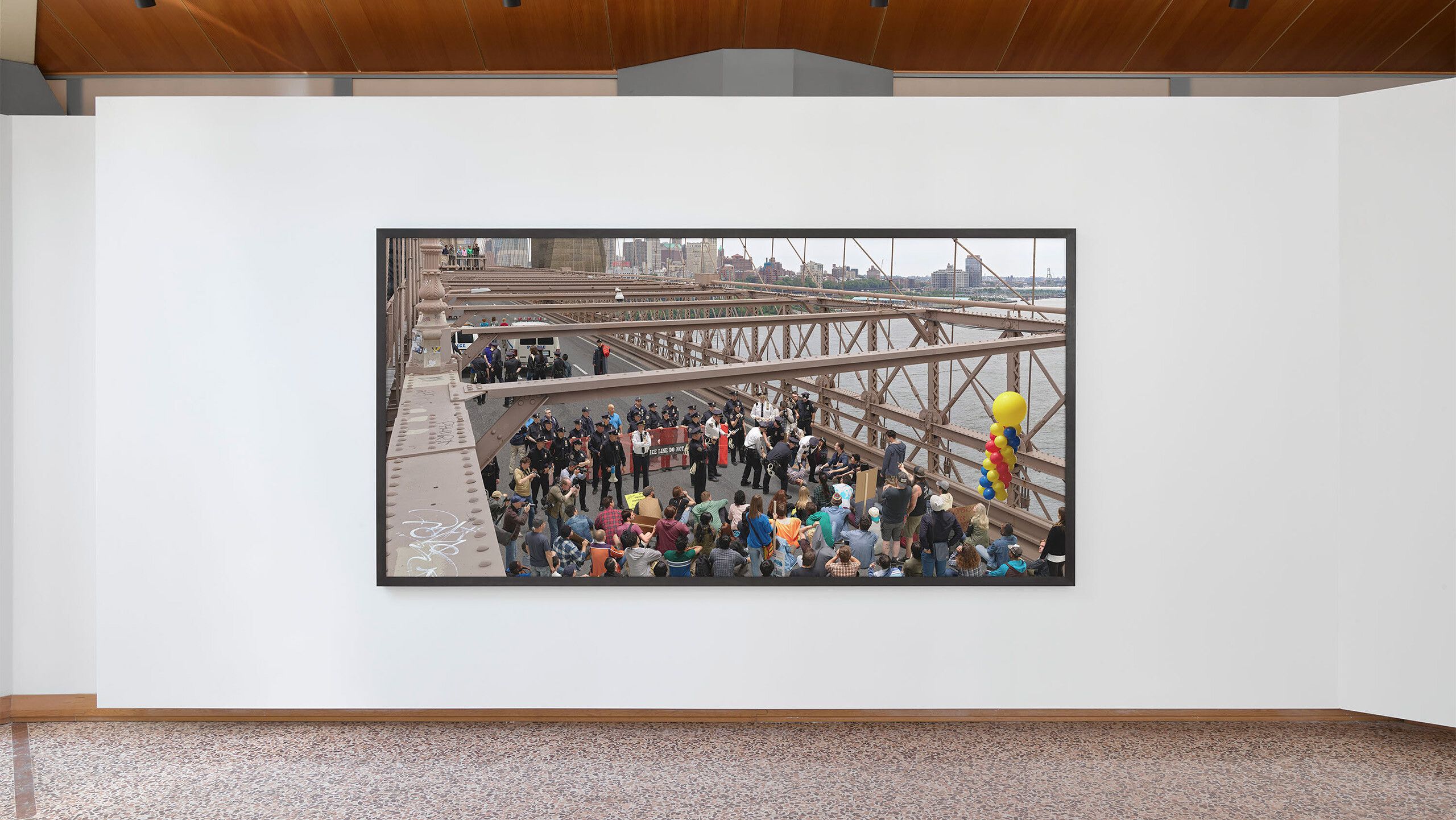 an Installation view, Stan Douglas: 2011 ≠ 1848, Canada Pavilion, Biennale Arte 2022, Venice